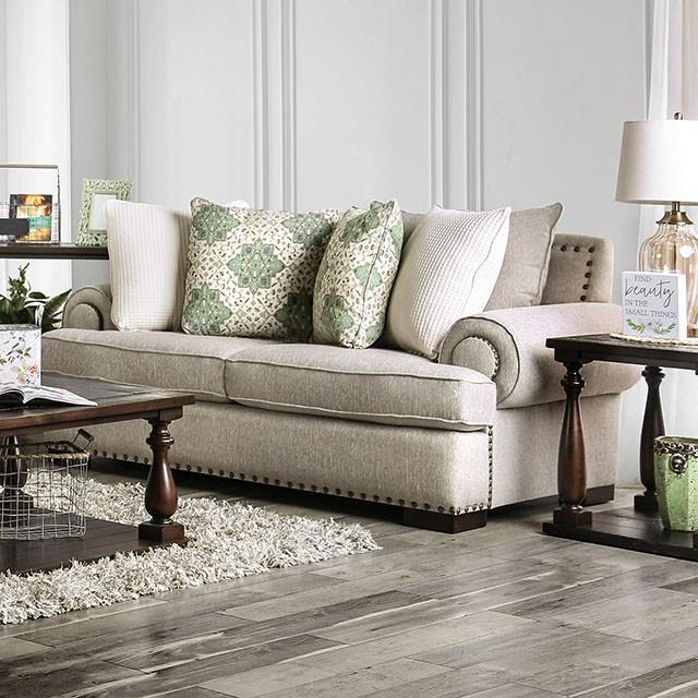  Furniture of America Yates SM9106-LV Love Seat IMAGE 1