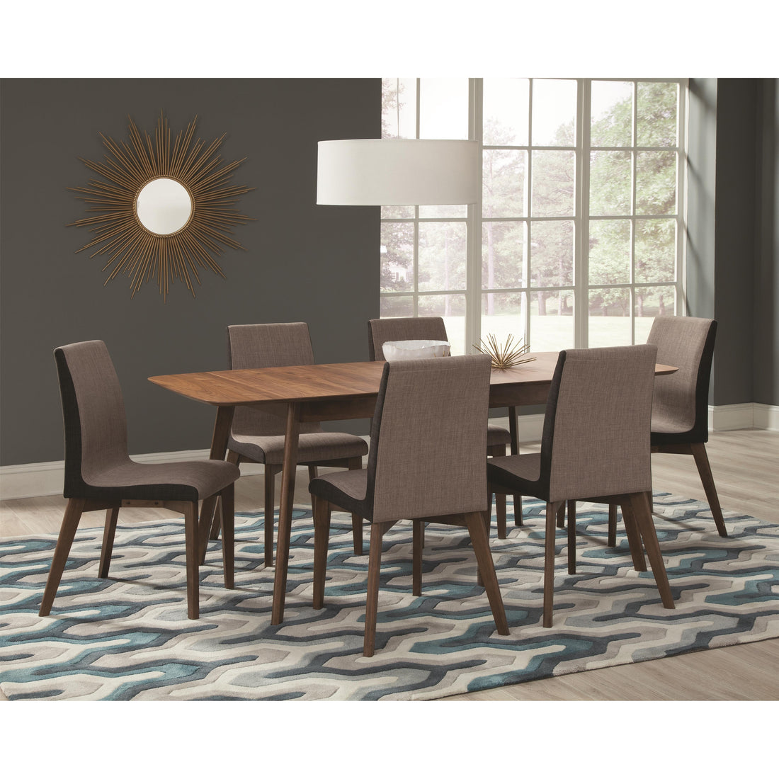  Coaster Furniture Redbridge 106591 5 pc Dining Set IMAGE 1