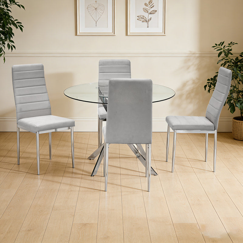 Empire D107 5 pc Dining Set