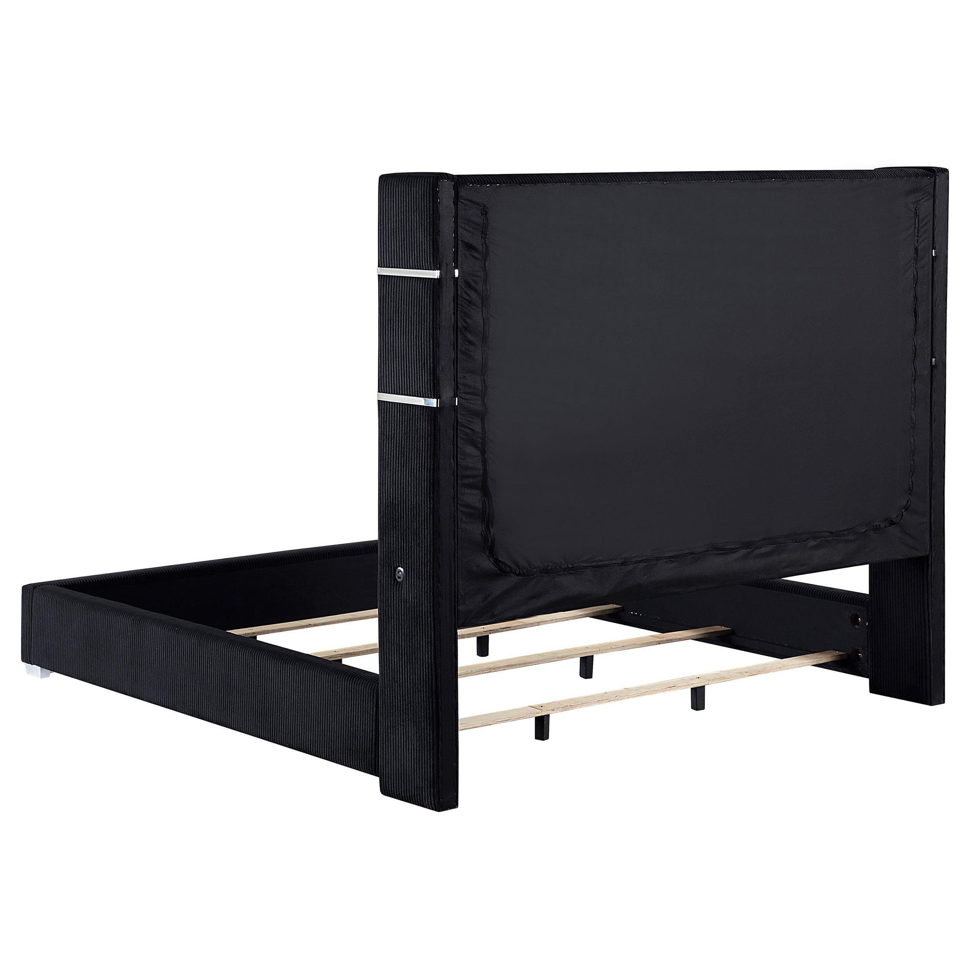  Size_Queen  --  Coaster Furniture Tisdall Upholstered Panel Bed IMAGE 3