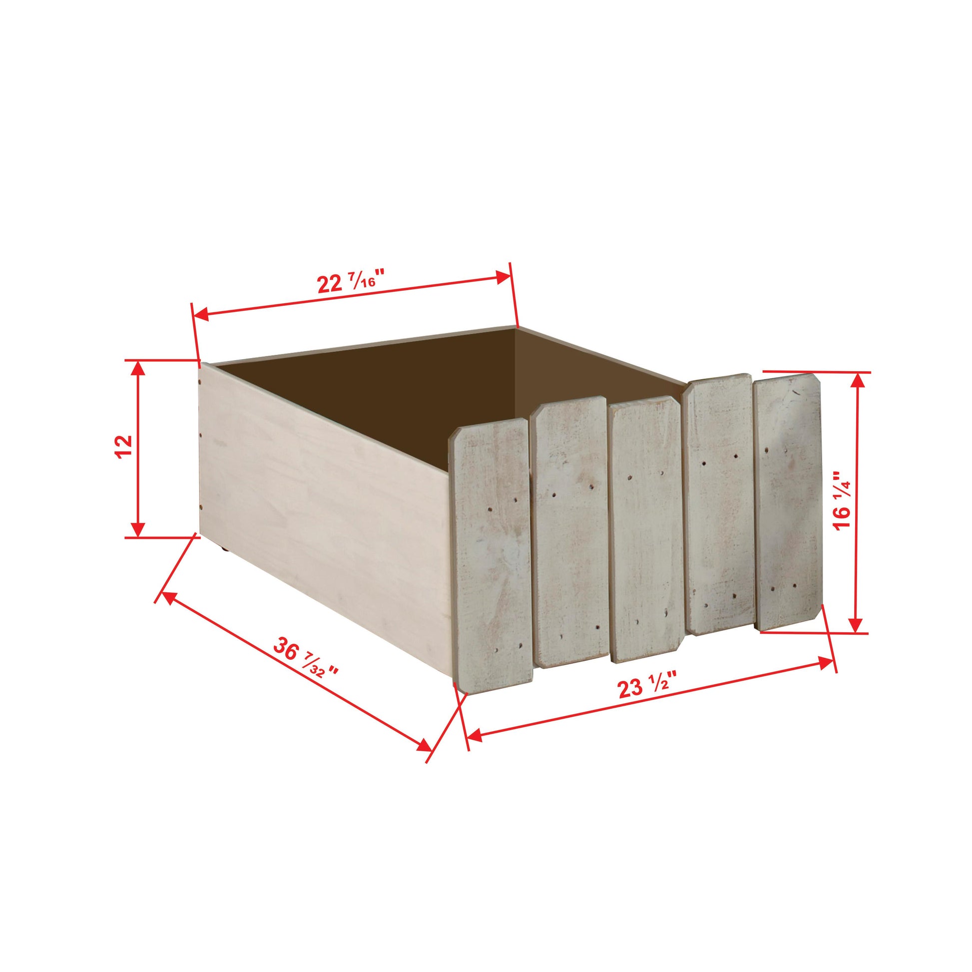  Donco Trading Company Tree House 1381-RS Toy Boxes - Rustic Sand IMAGE 2