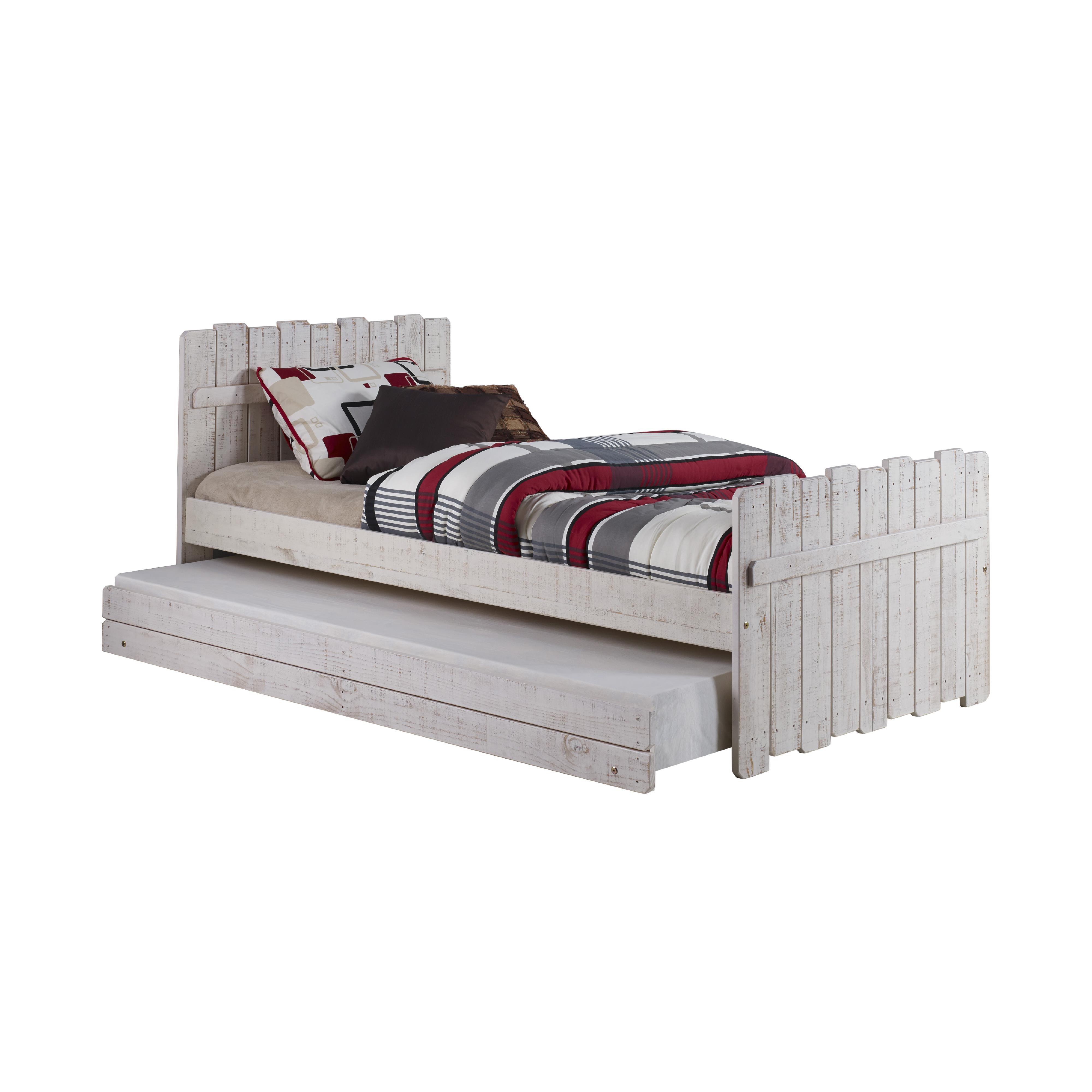  Donco Trading Company Tree House 1383-TRS_1391-RS Twin Loft Bed with Twin Trundle - Rustic Sand IMAGE 6