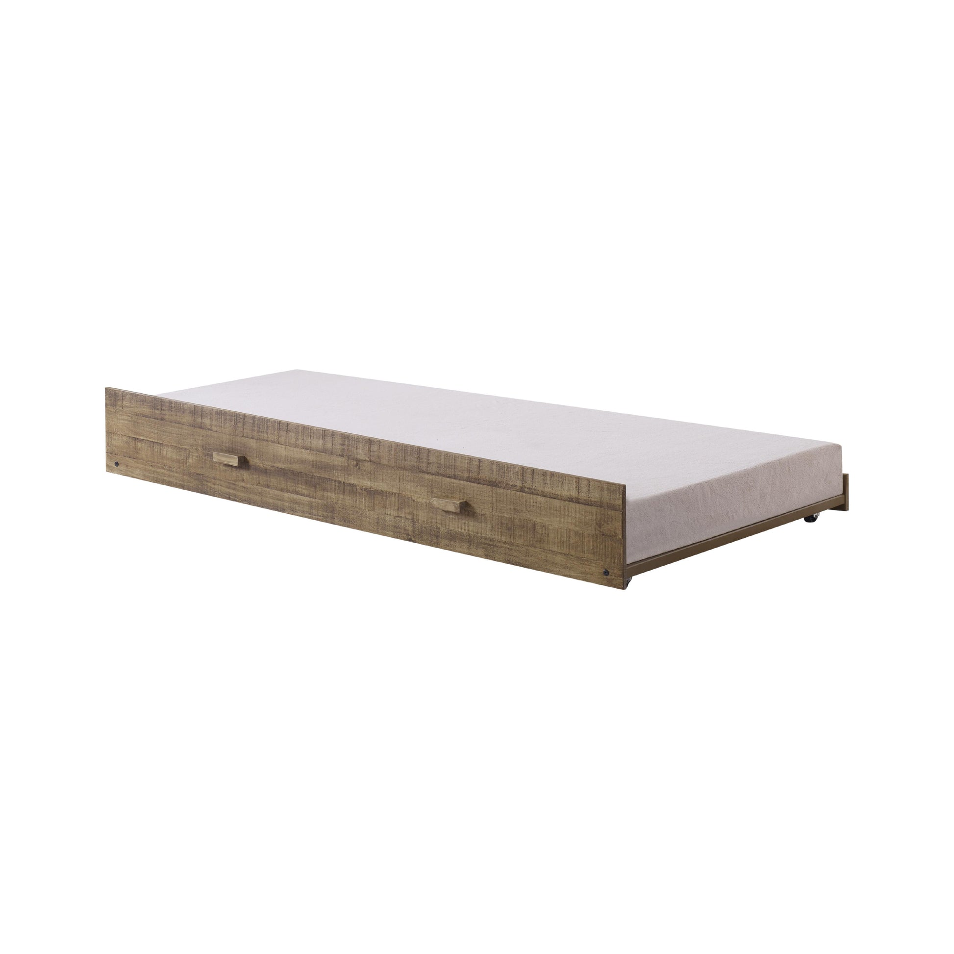  Donco Trading Company Front Porch 1898-RD Twin Trundle Bed - Rustic Driftwood IMAGE 1