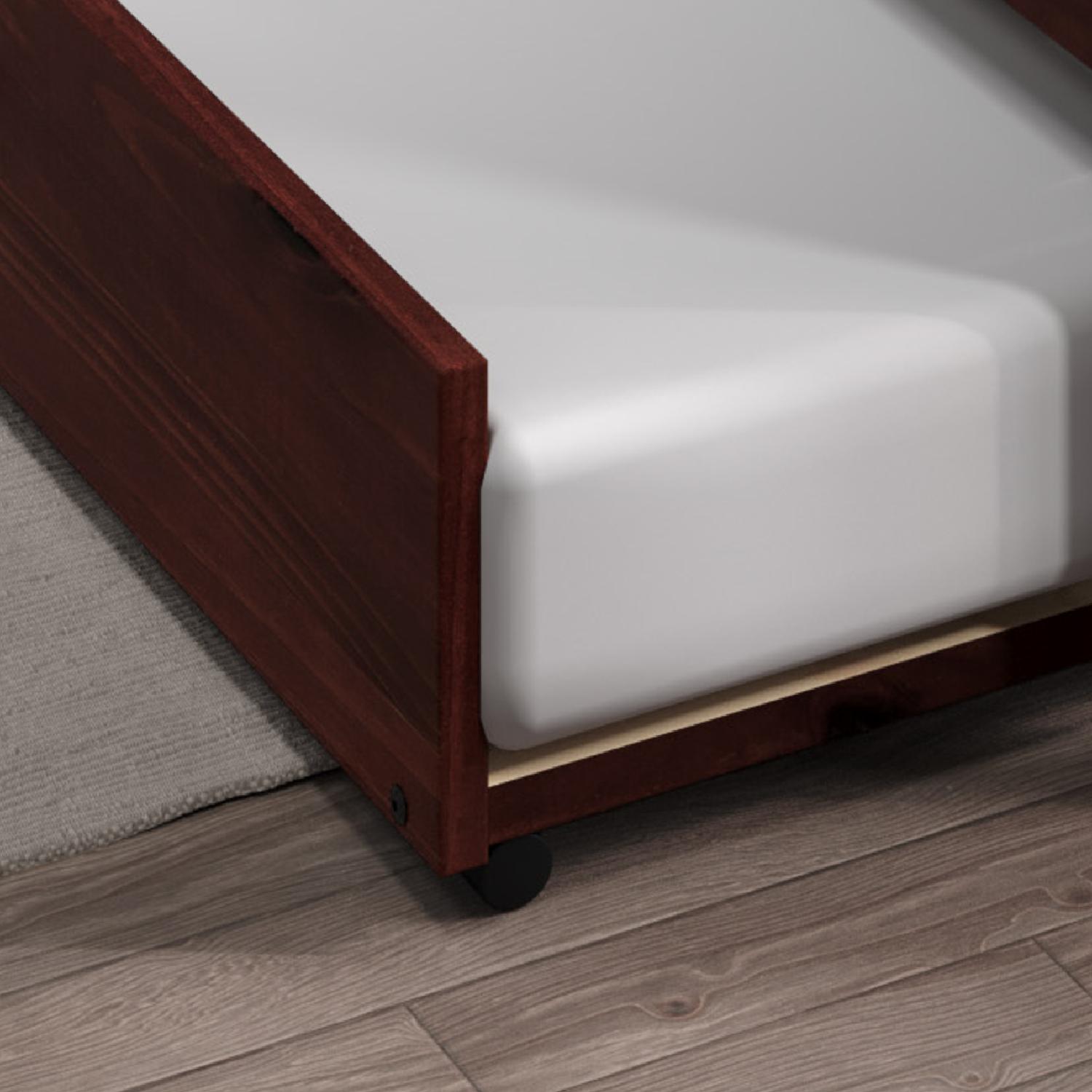  Donco Trading Company Promo Shaker 2305-TTCP_503-CP Twin over Twin Bunkbed with Twin Trundle - Cappuccino IMAGE 6