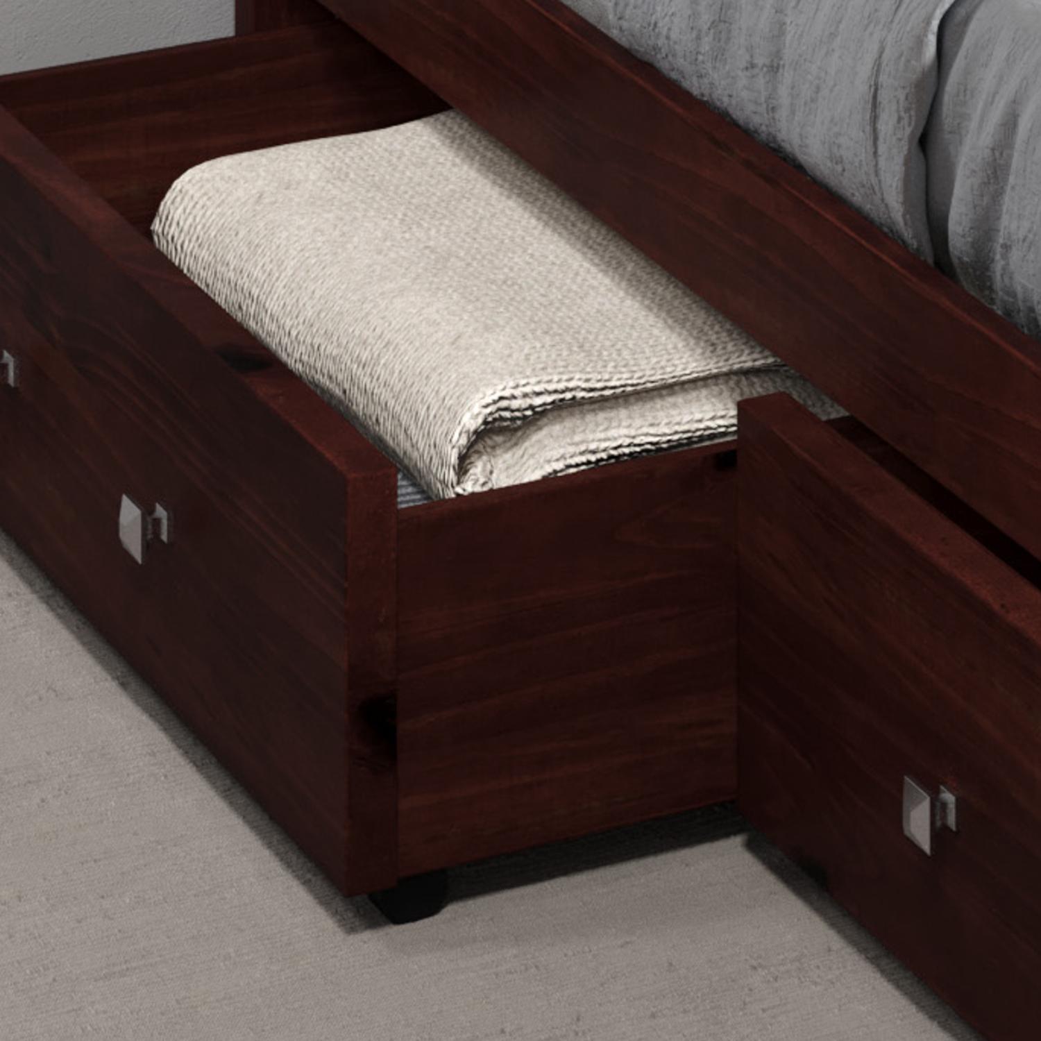  Donco Trading Company Promo Shaker 2305-TTCP_505-CP Twin over Twin Bunkbed with Drawers - Cappuccino IMAGE 4