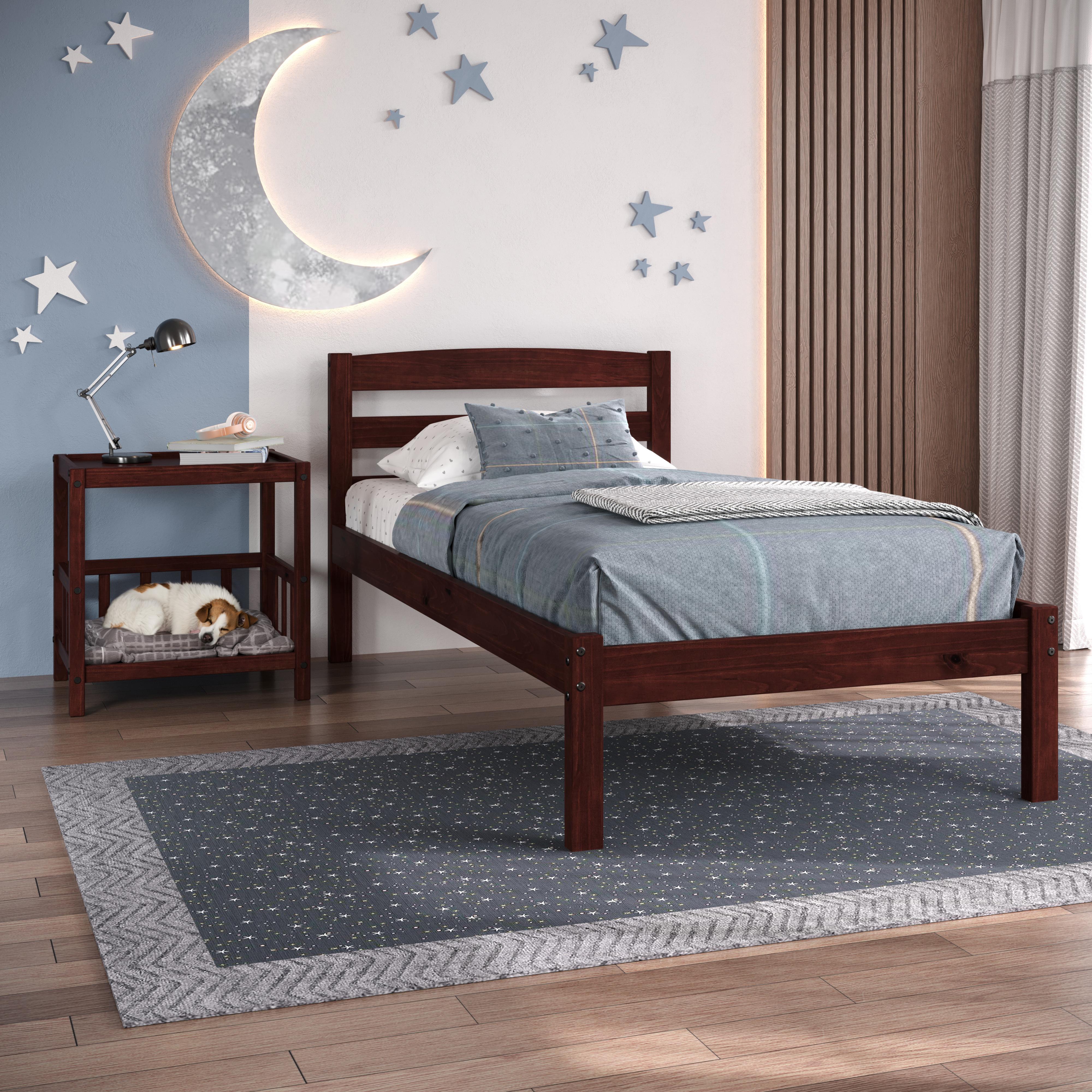  Donco Trading Company Best Friend 2312CP Nightstand Pet End Table - Cappuccino IMAGE 6