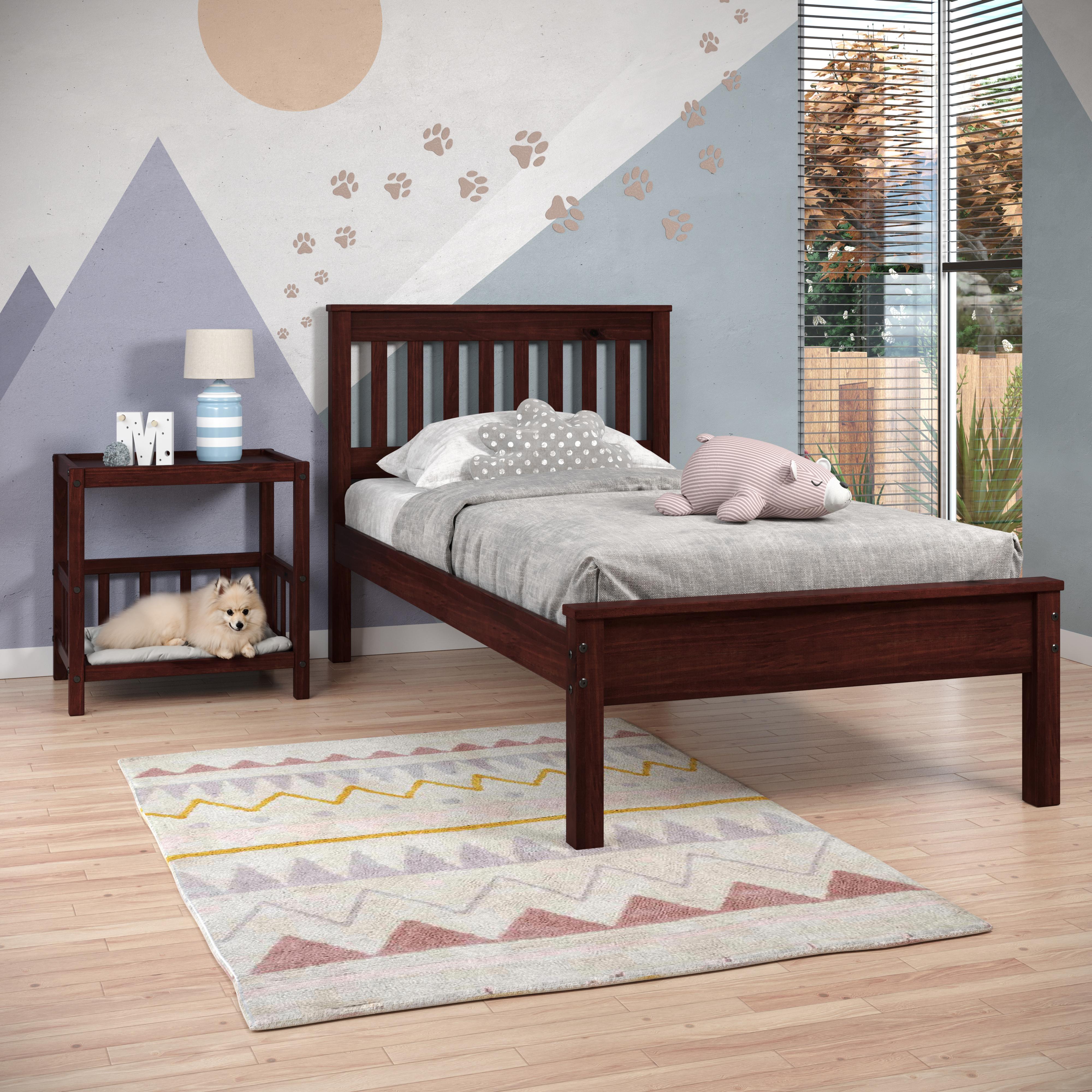  Donco Trading Company Best Friend 2312CP Nightstand Pet End Table - Cappuccino IMAGE 7