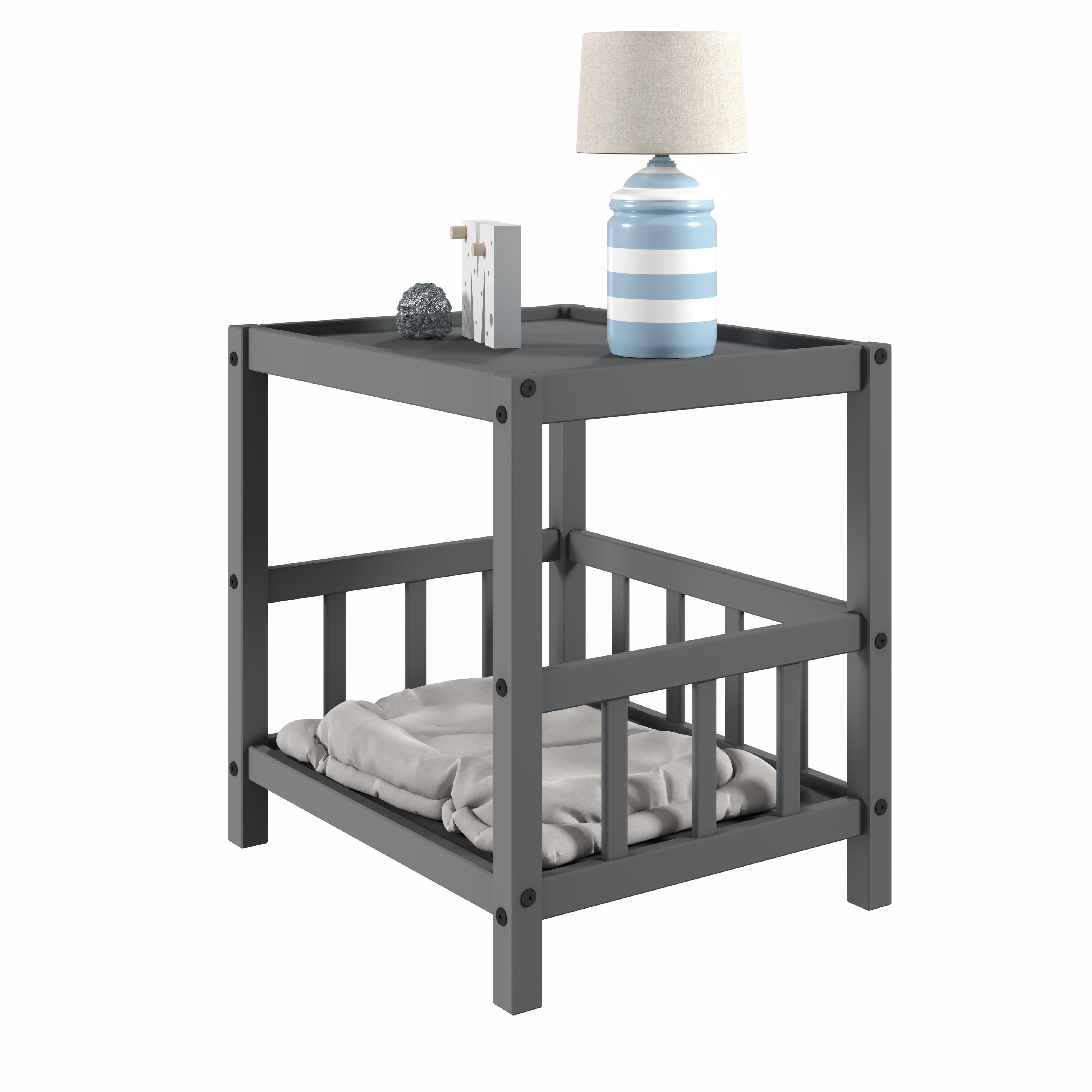  Donco Trading Company Best Friend 2312DG Pet End Table - Dark Grey IMAGE 2