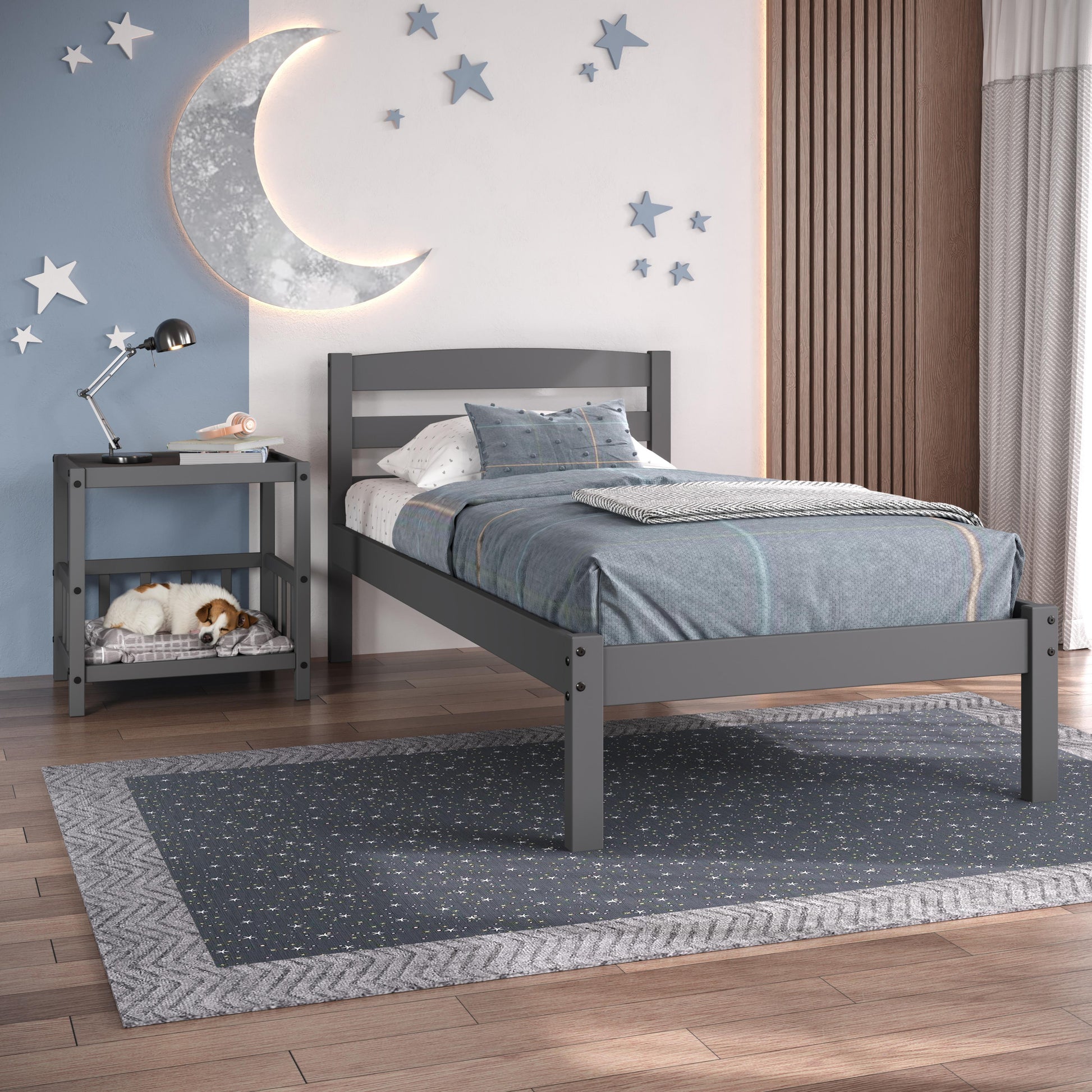  Donco Trading Company Best Friend 2312DG Pet End Table - Dark Grey IMAGE 6