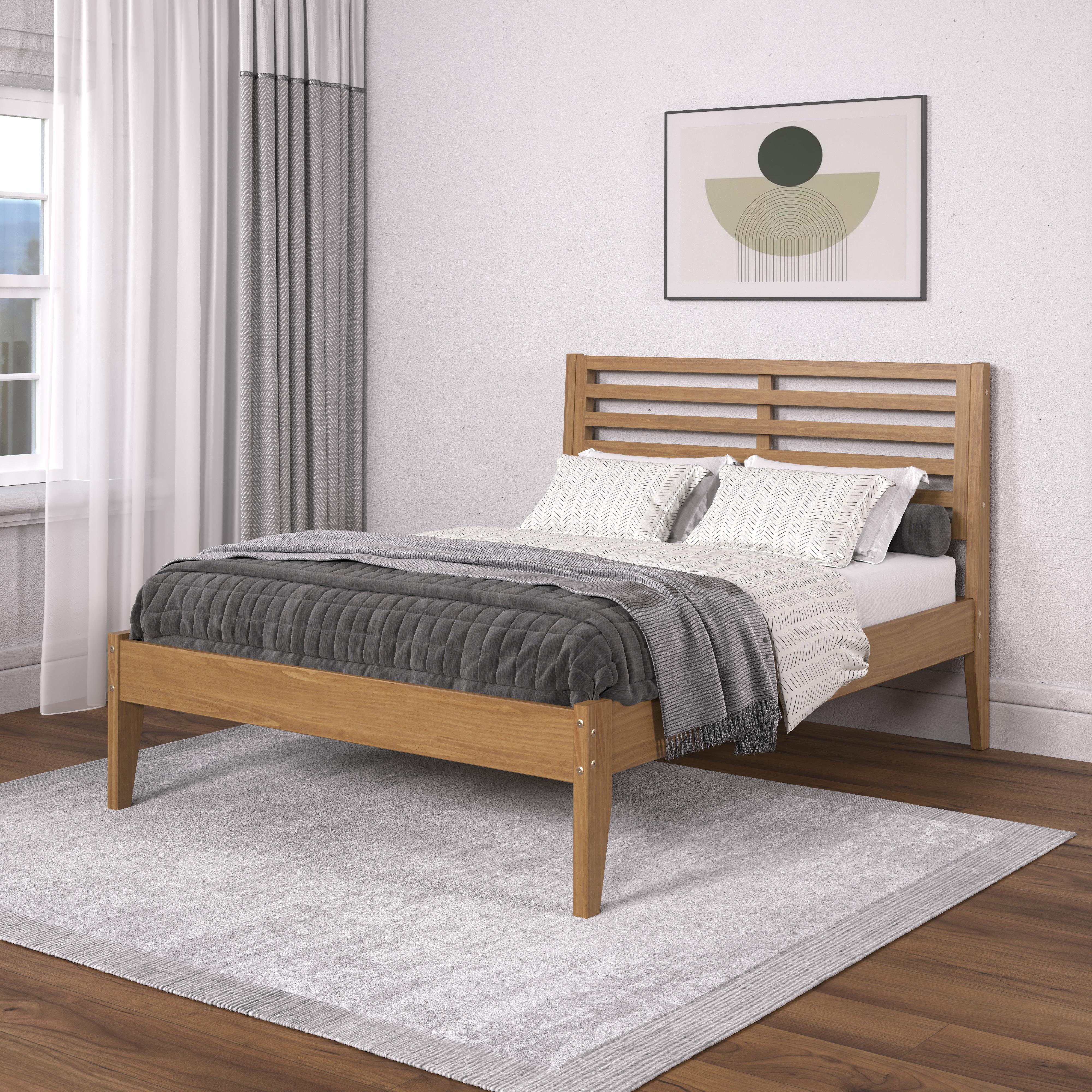  Donco Trading Company Roan 2531-FUO Full Platform Bed - Urban Oak IMAGE 1