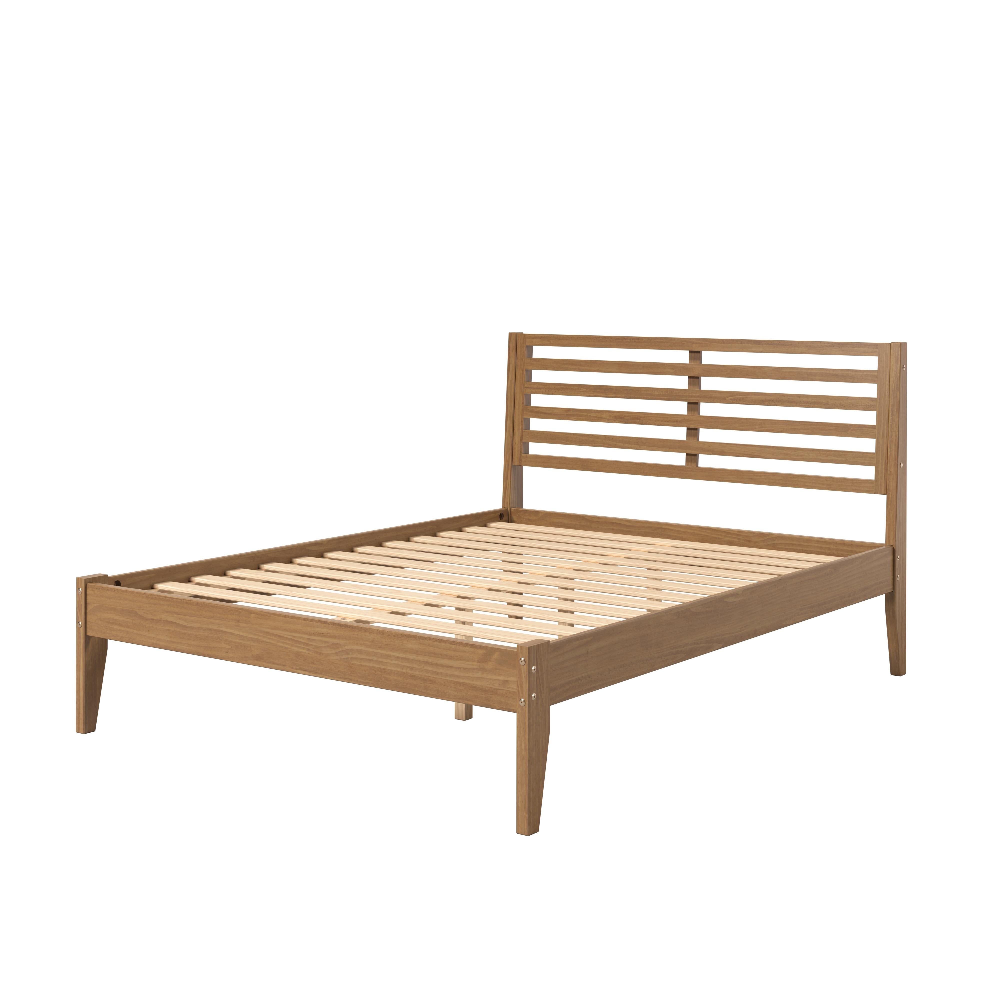  Donco Trading Company Roan 2531-FUO Full Platform Bed - Urban Oak IMAGE 3
