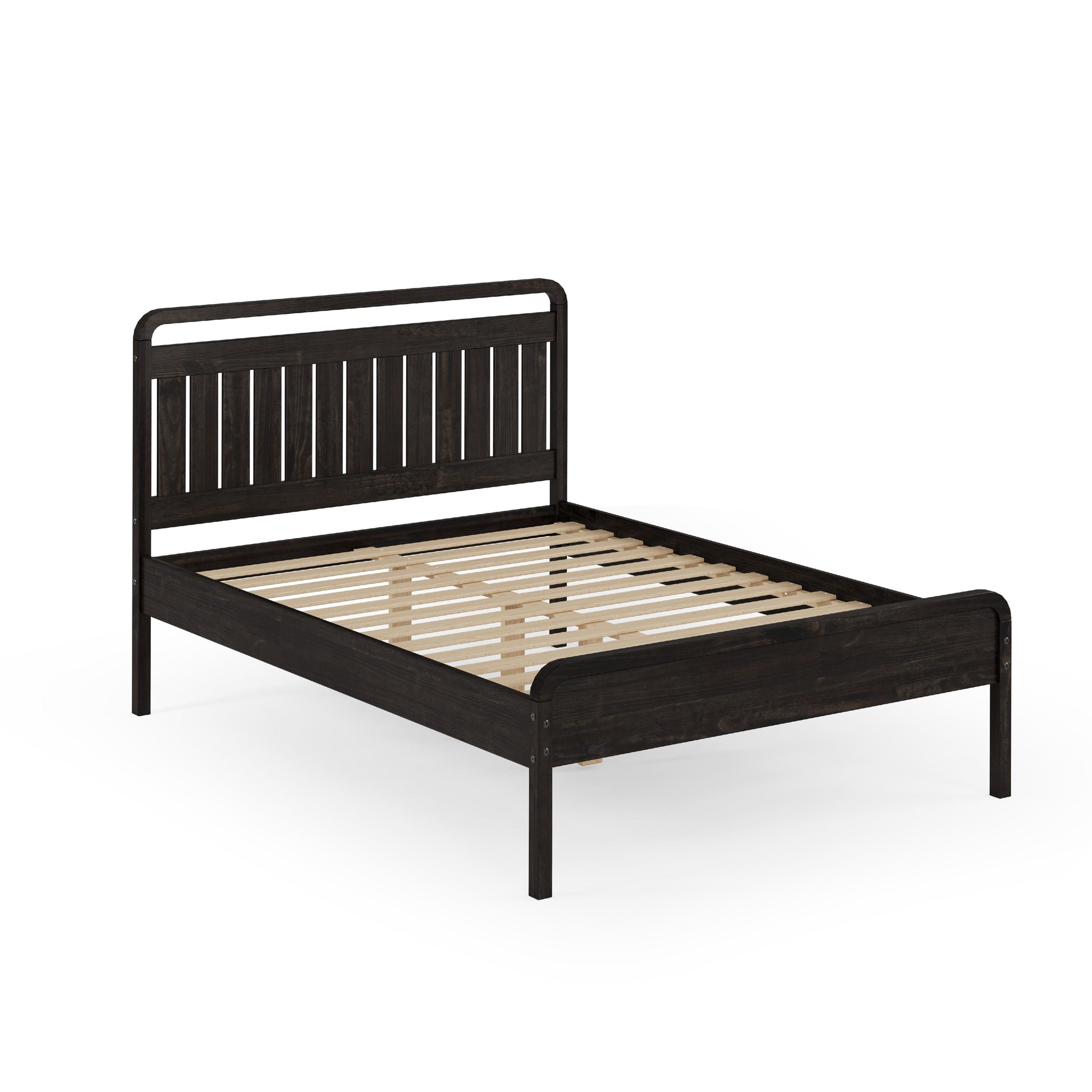  Donco Trading Company 2735-FUWL Full Platform Bed - Urban Walnut IMAGE 7