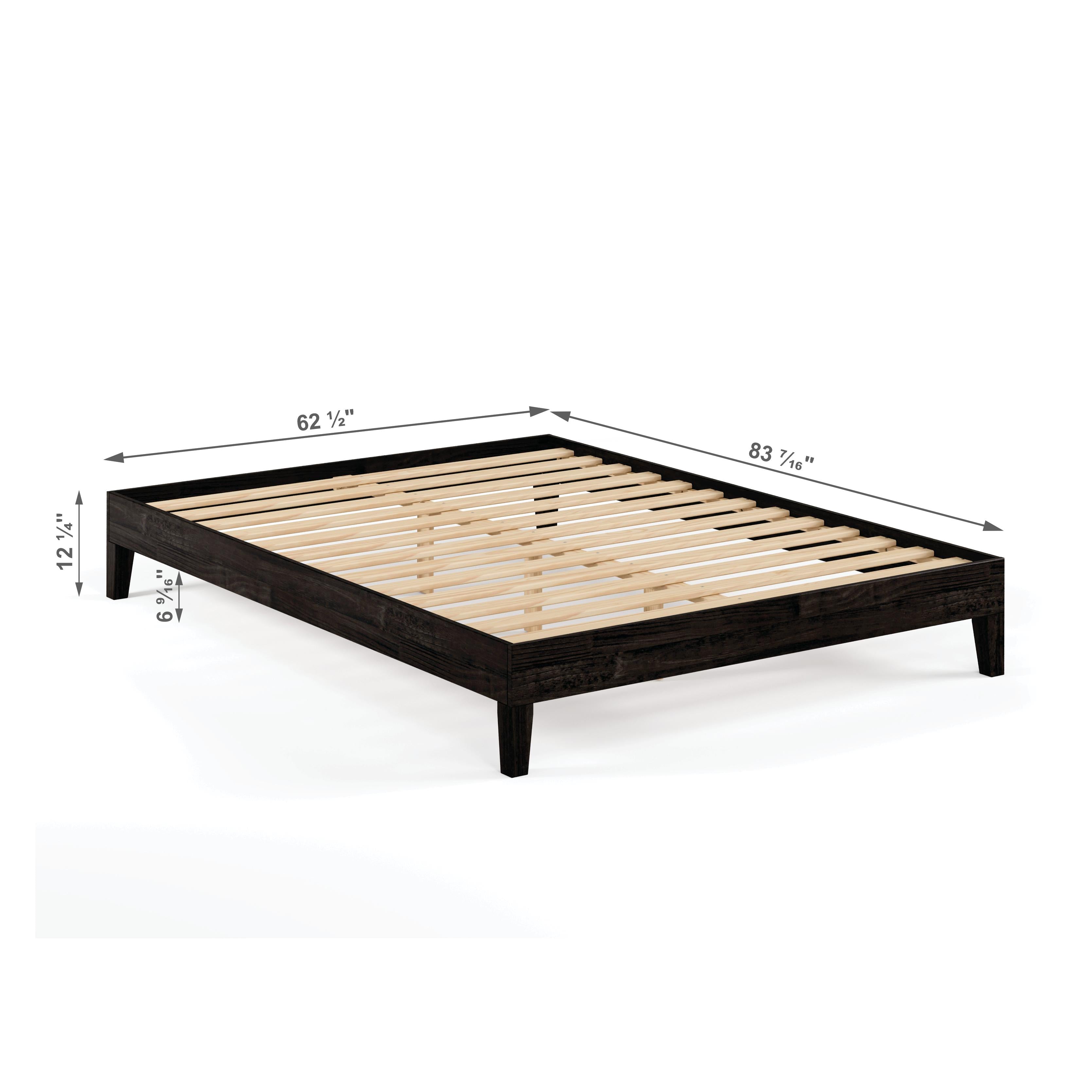  Donco Trading Company 2748-FUWL Full Platform Bed - Urban Walnut IMAGE 8