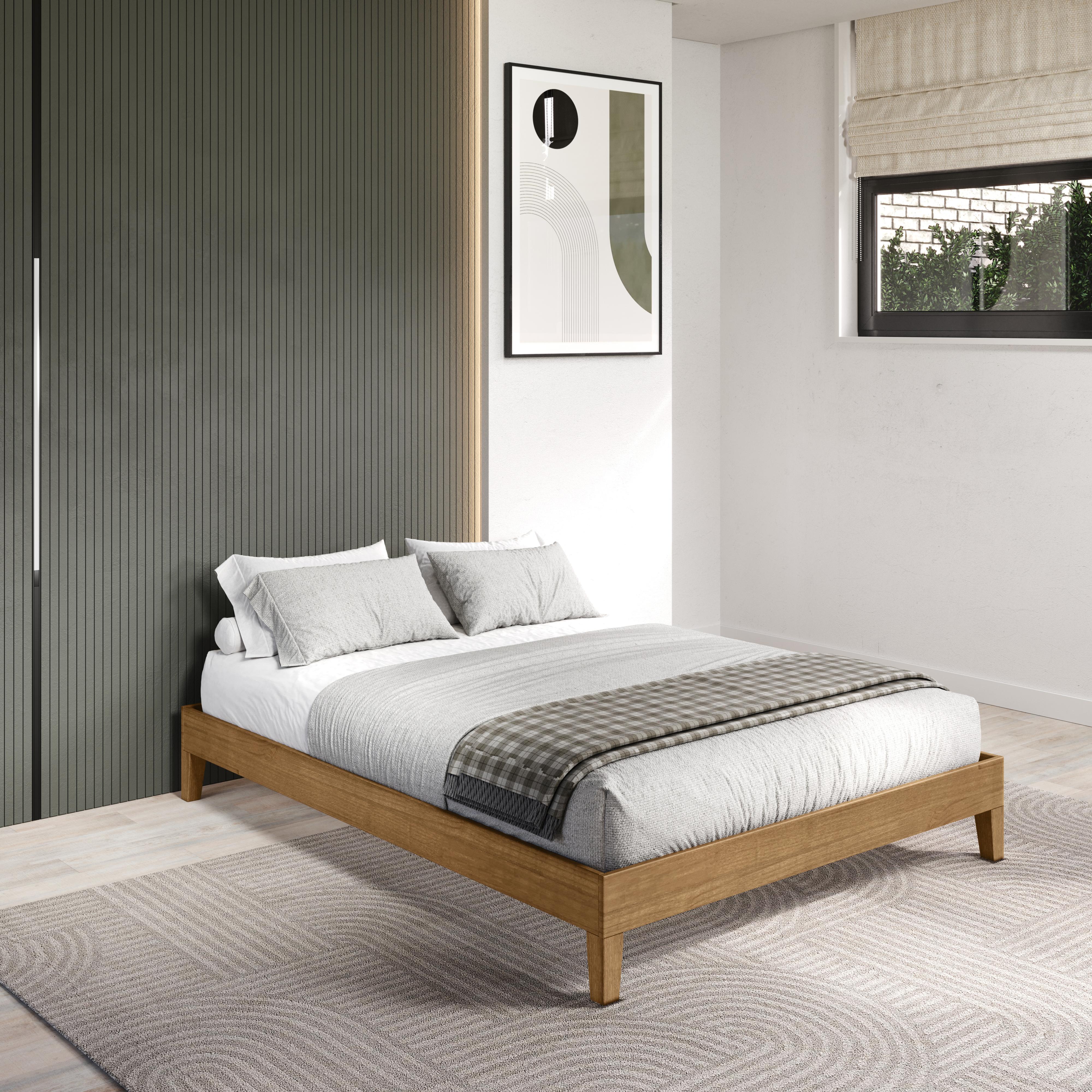  Donco Trading Company 2748-KUO King Platform Bed - Urban Oak IMAGE 4