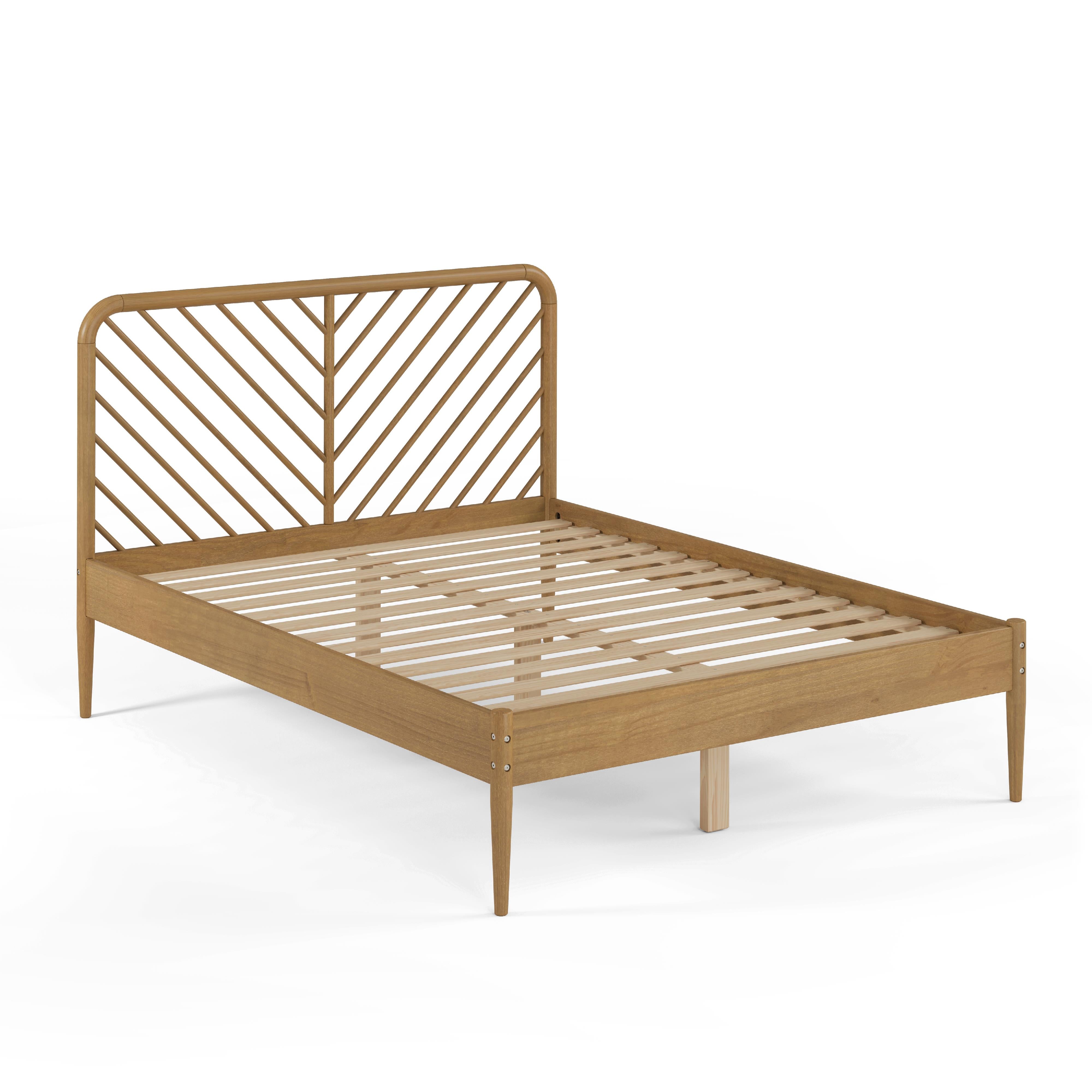  Donco Trading Company 2757-QUO Queen Platform Bed - Urban Oak IMAGE 6