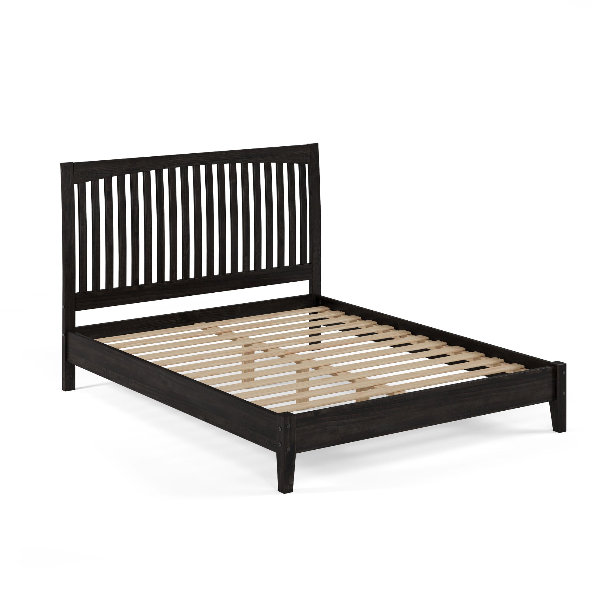  Donco Trading Company 2760-QUWL Queen Platform Bed - Urban Walnut IMAGE 7