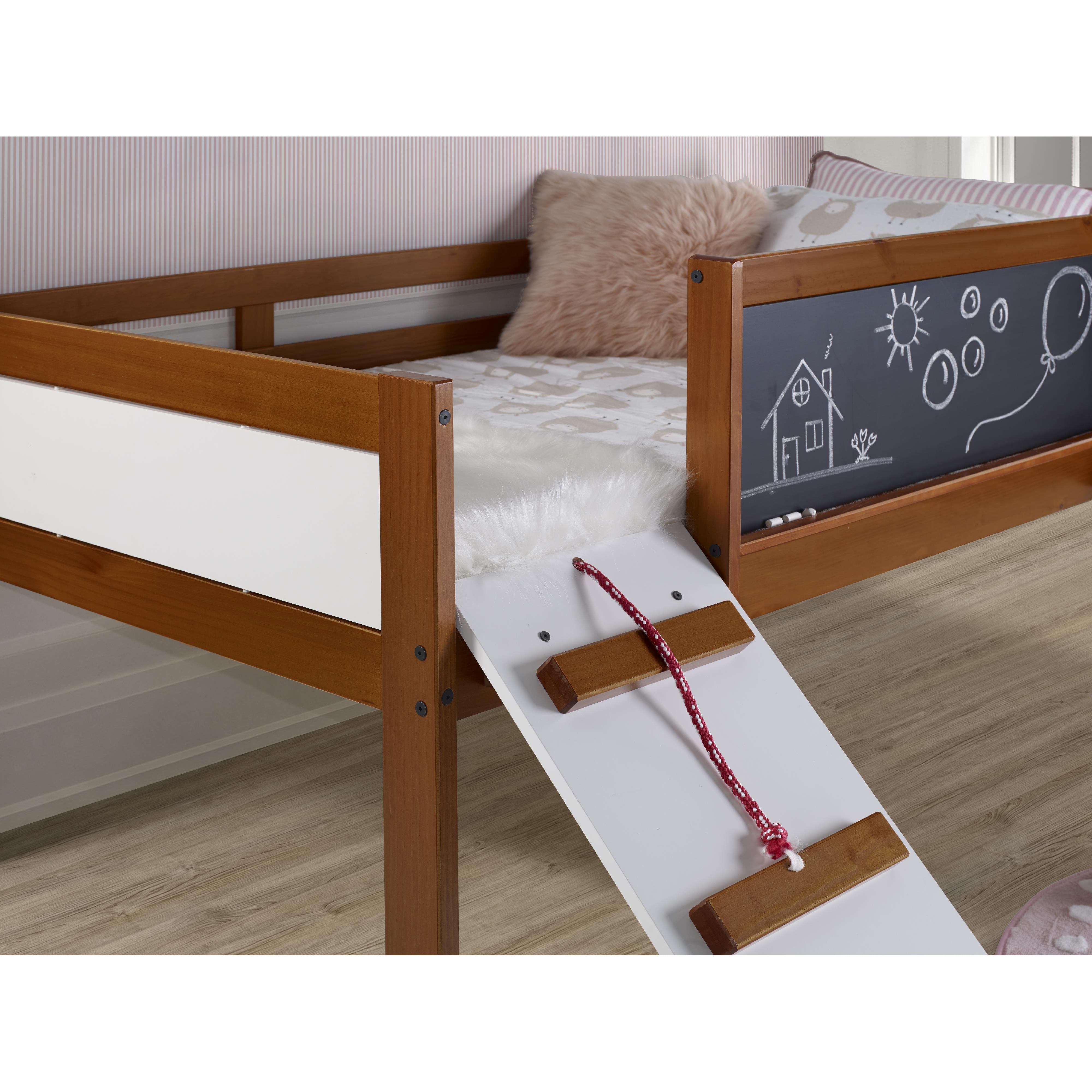  Donco Trading Company Art & Play 3005-TLE Novelty Twin Junior Low Loft Bed - Dark Espresso IMAGE 5