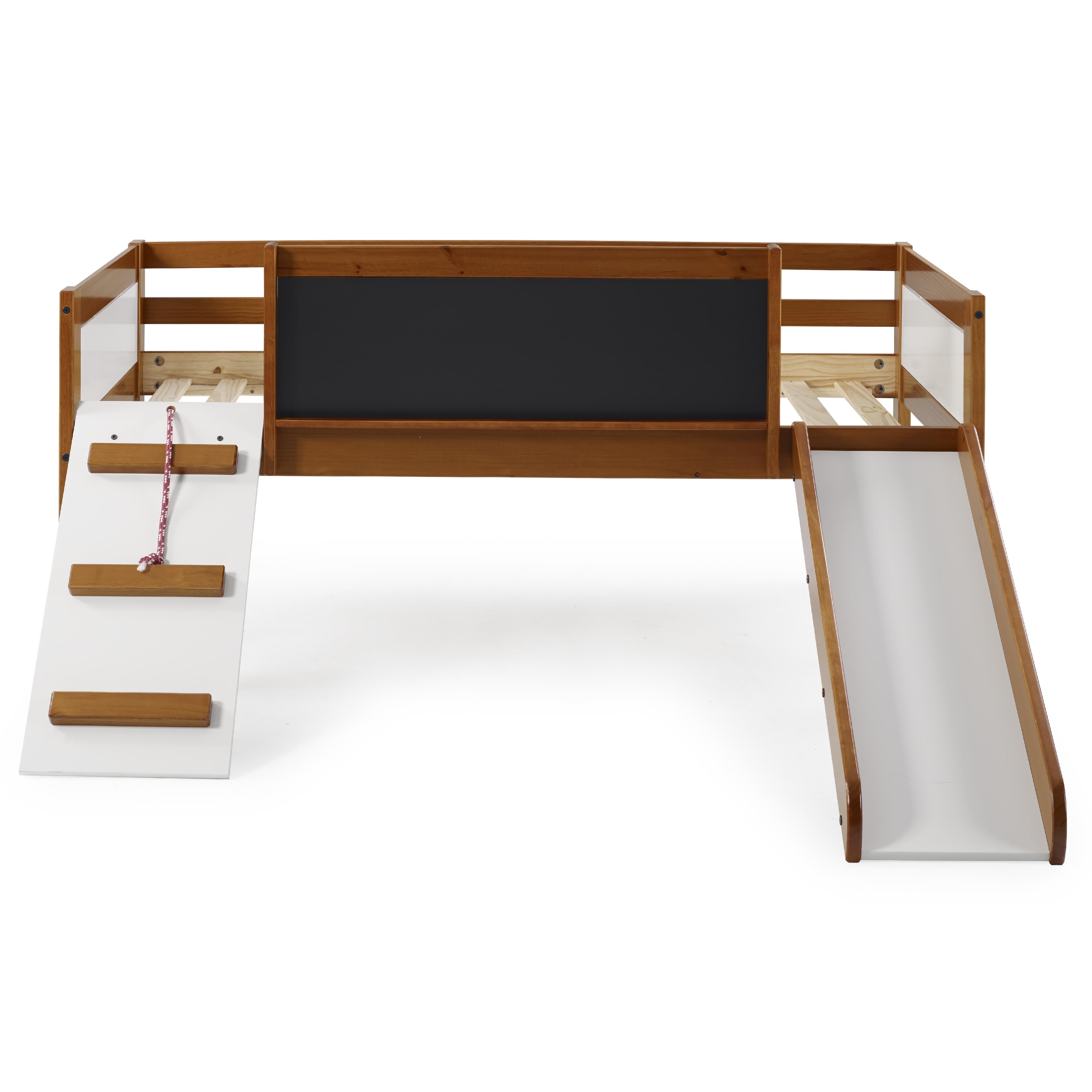  Donco Trading Company Art & Play 3005-TLE Novelty Twin Junior Low Loft Bed - Dark Espresso IMAGE 7