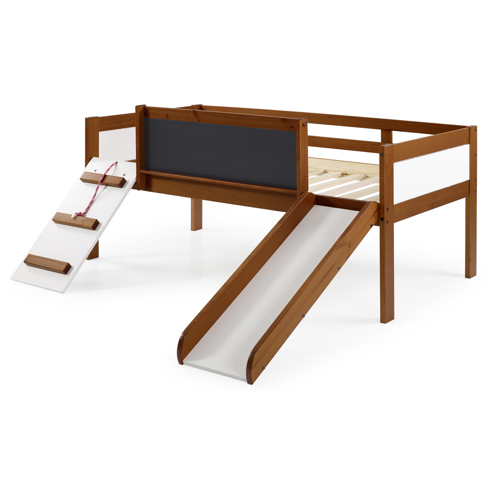  Donco Trading Company Art & Play 3005-TLE Novelty Twin Junior Low Loft Bed - Dark Espresso IMAGE 8