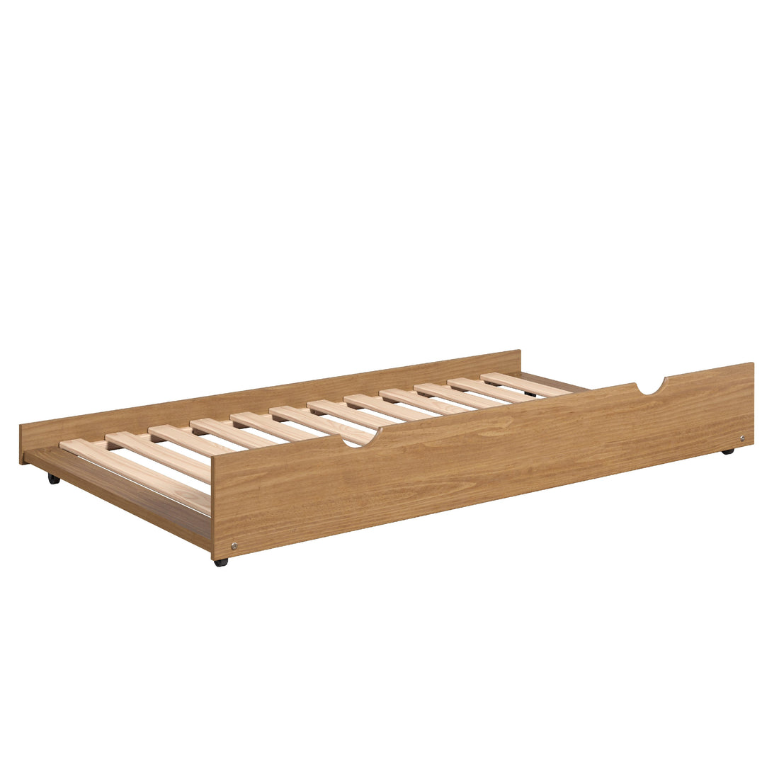  Donco Trading Company 503-UO Twin Trundle Bed - Urban Oak IMAGE 1