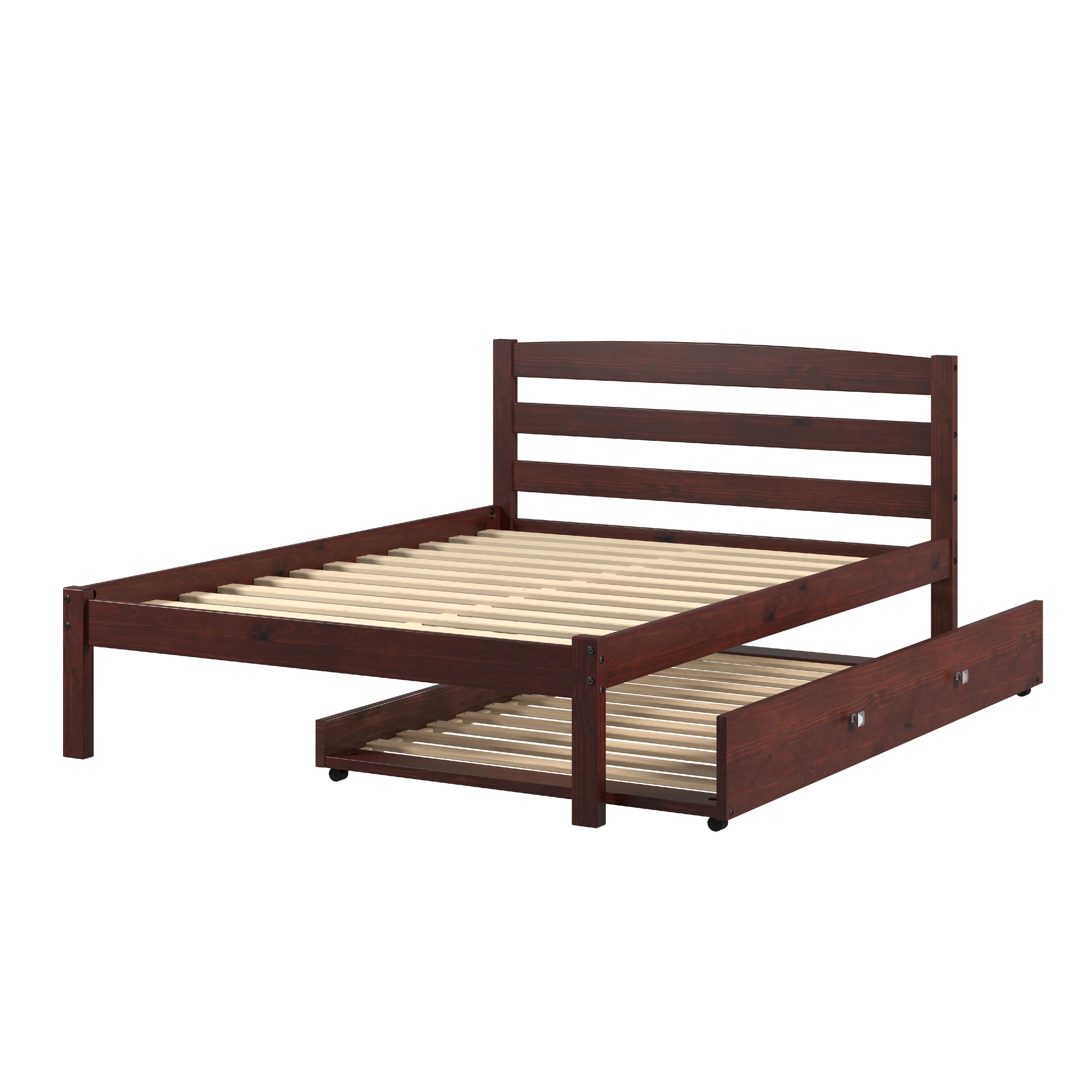  Donco Trading Company Econo Scandinavian 575-FCP_503-CP Full Bed with Twin Trundle - Dark Cappuccino IMAGE 3