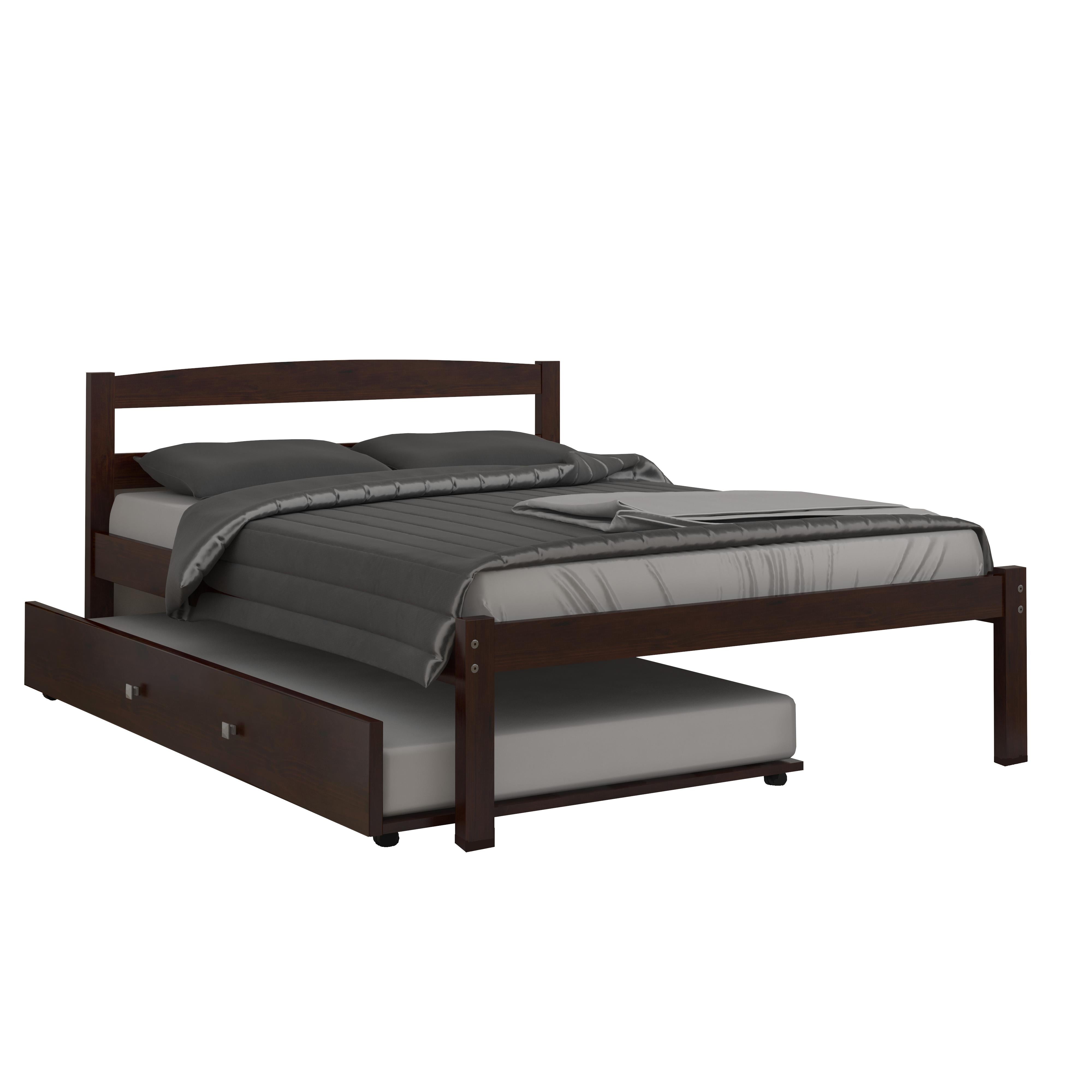 Donco Trading Company Econo Scandinavian 575-FCP_503-CP Full Bed with Twin Trundle - Dark Cappuccino IMAGE 5