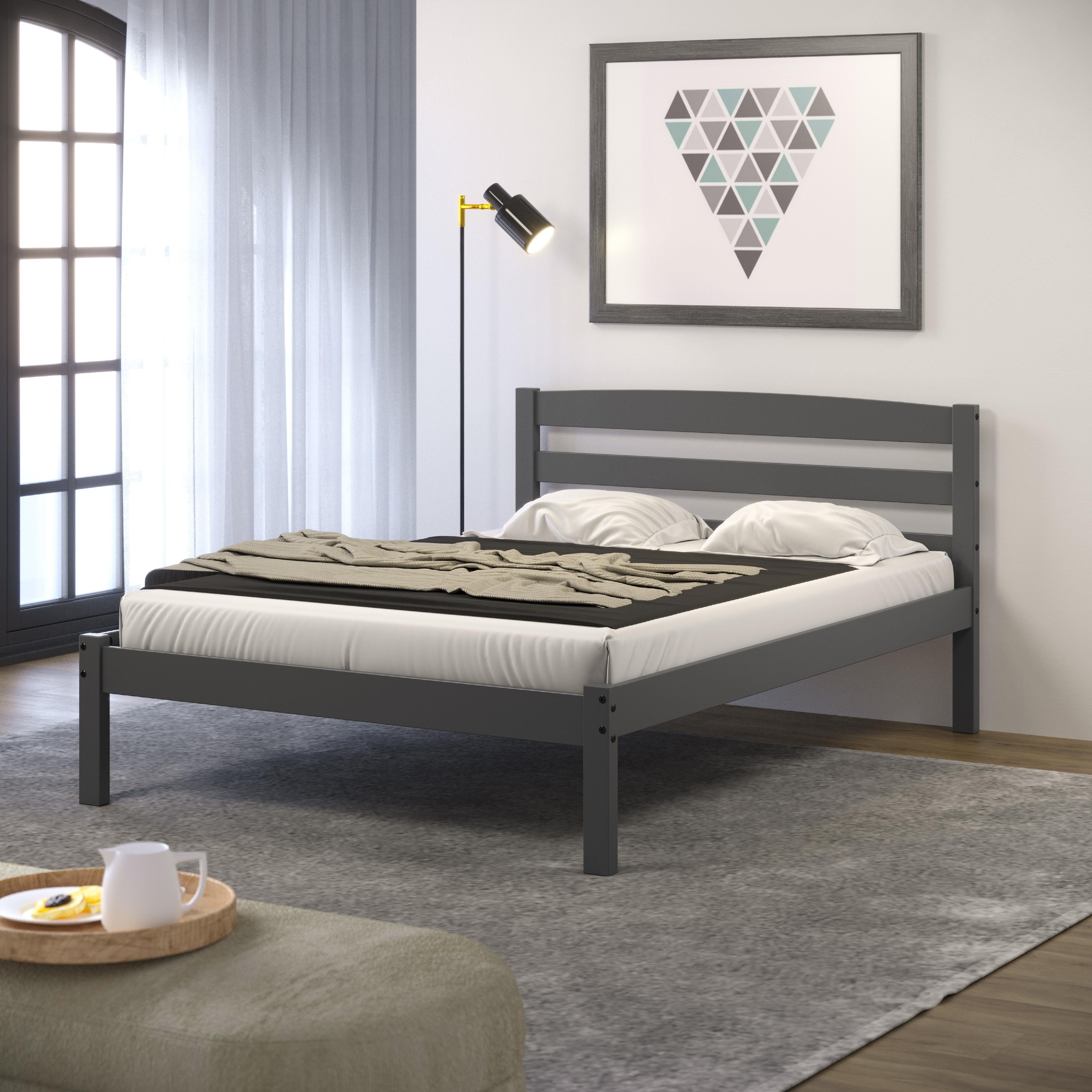  Donco Trading Company Econo Scandinavian 575-FDG Full Bed - Dark Grey IMAGE 3
