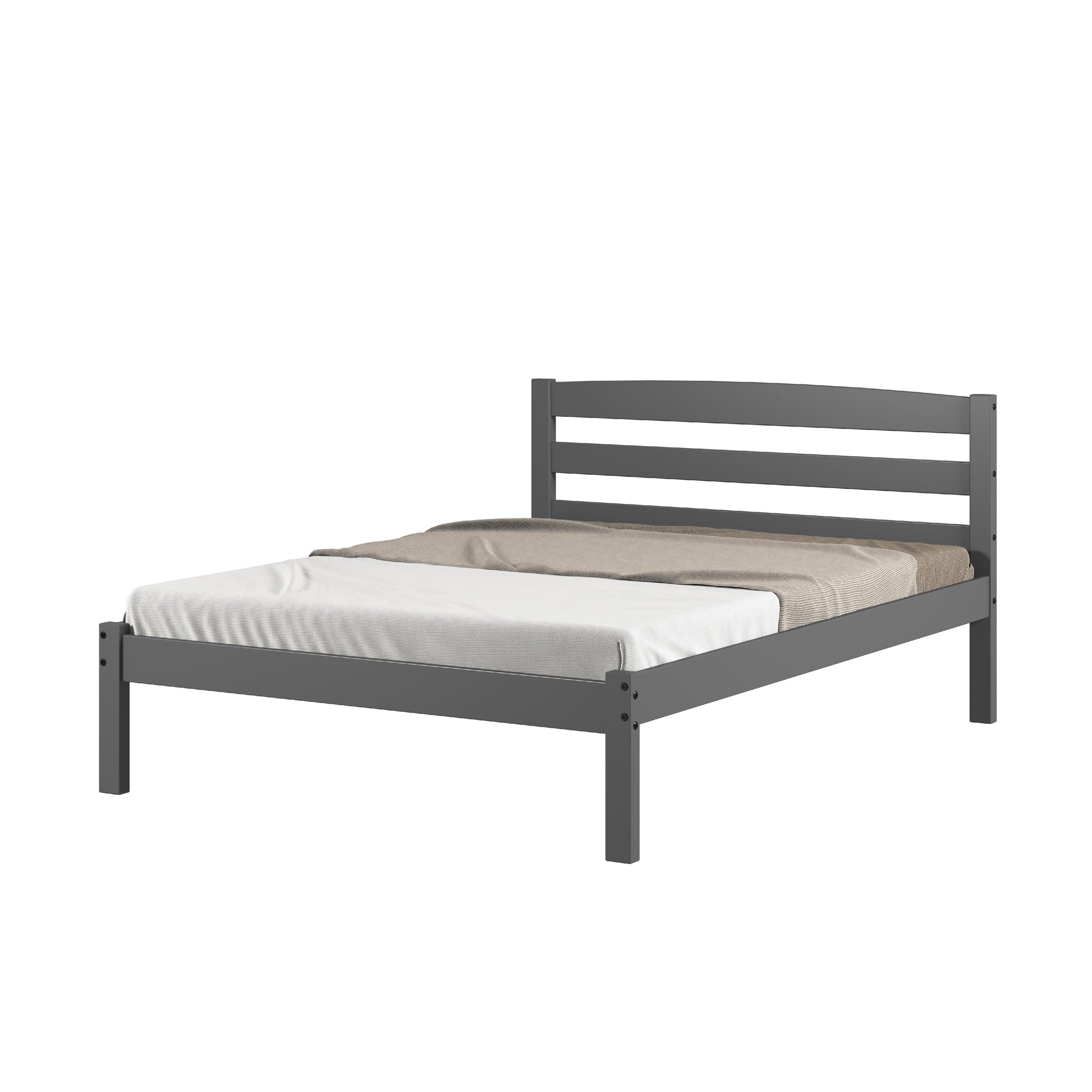  Donco Trading Company Econo Scandinavian 575-FDG Full Bed - Dark Grey IMAGE 6