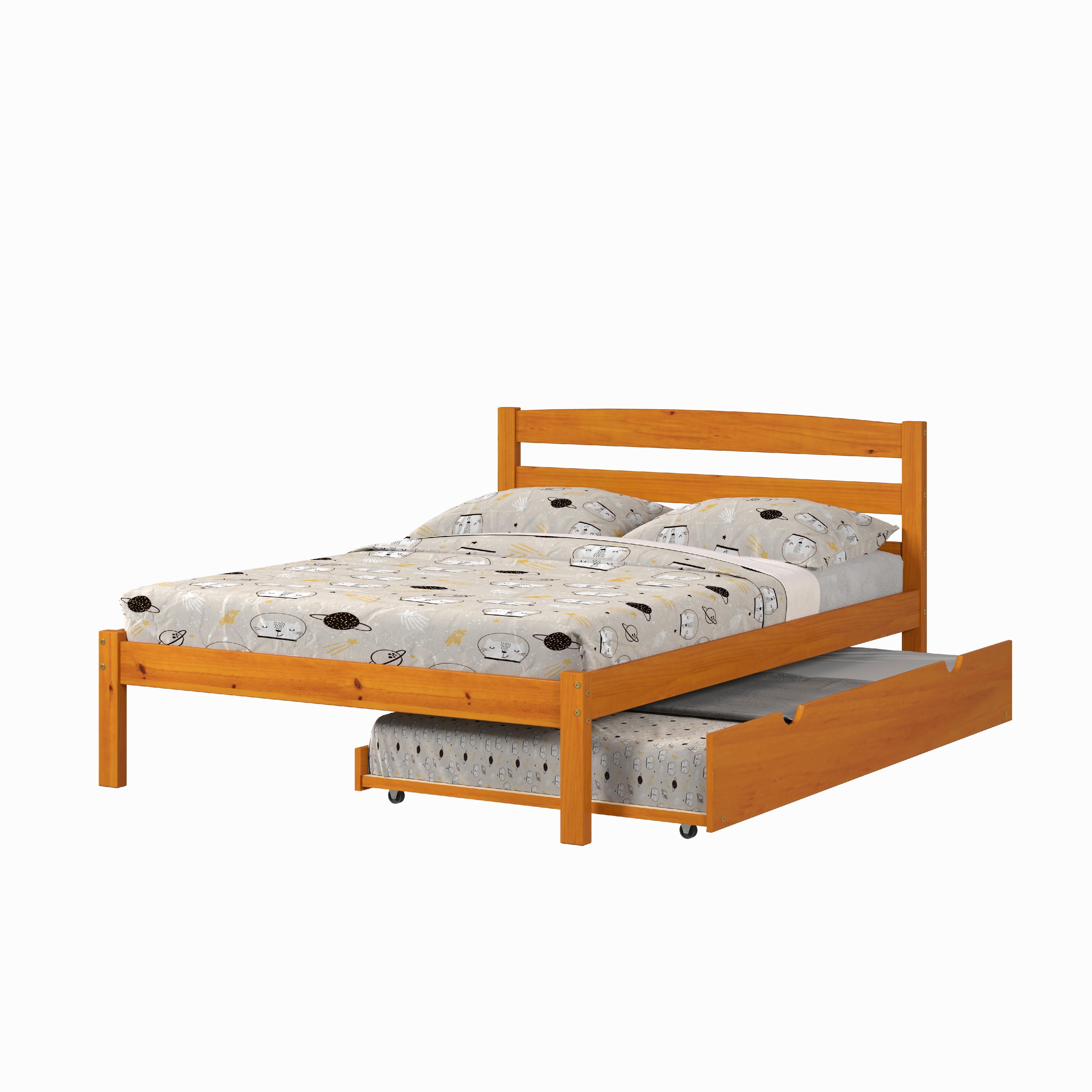  Donco Trading Company Econo Scandinavian 575-FH_503-H Full Bed with Twin Trundle - Honey IMAGE 4