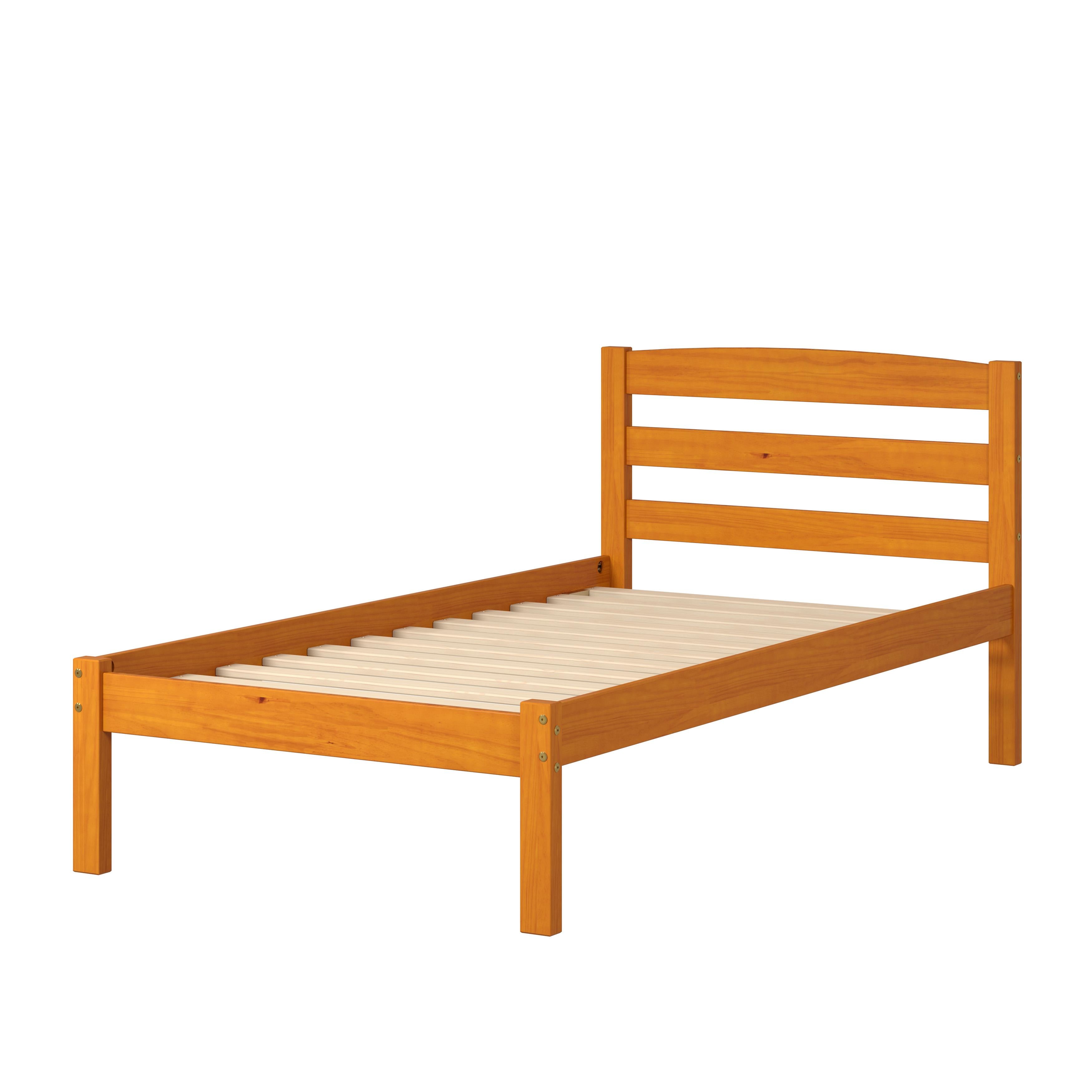  Donco Trading Company Econo Scandinavian 575-TH Twin Bed - Honey IMAGE 5