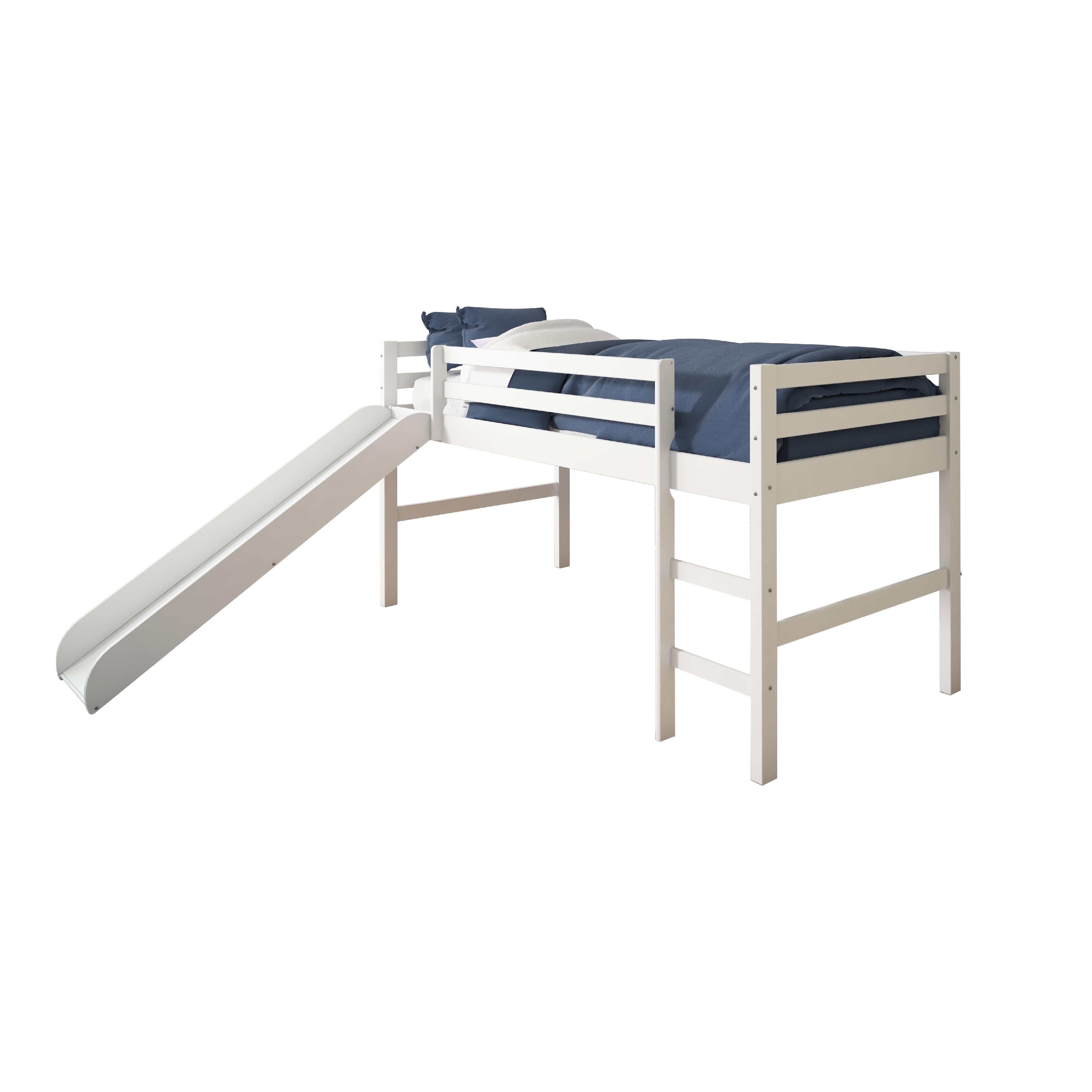 Donco Trading Company 750-TW Tent Twin Low Loft Bed with Slide - Zebra IMAGE 2