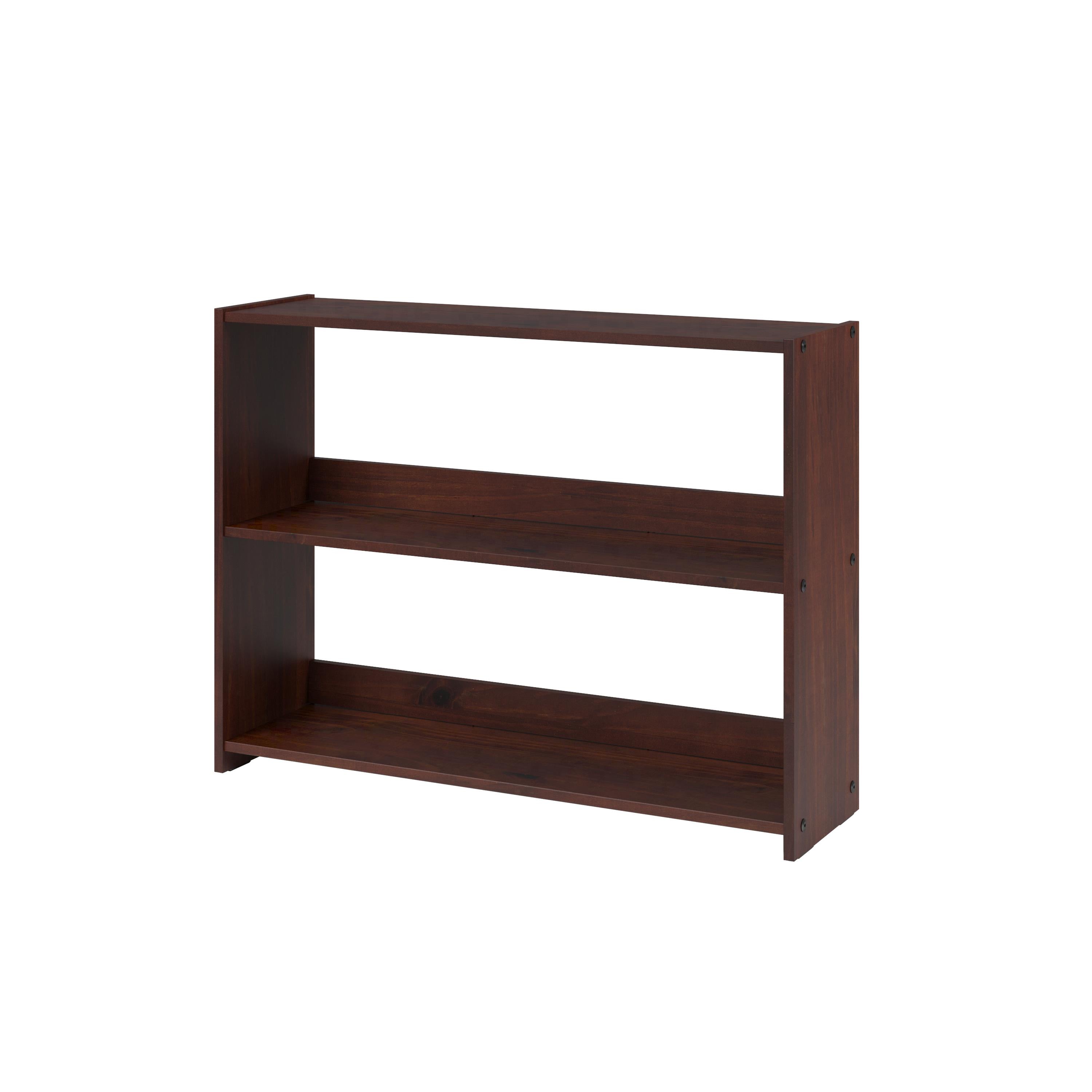  Donco Trading Company L-Series 7600-DCP Bookcase - Dark Cappuccino IMAGE 1