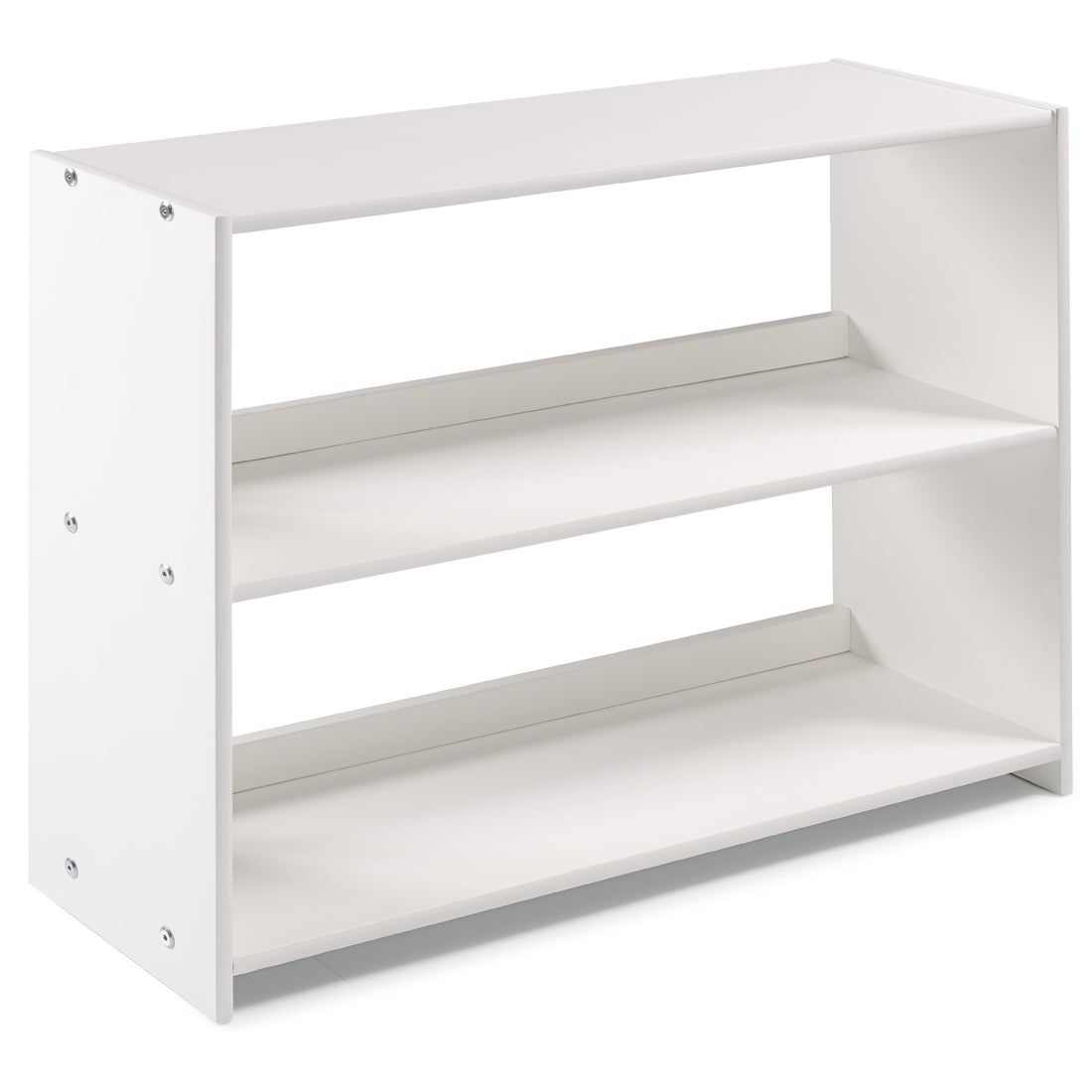  Donco Trading Company Louver 790-DW Bookcase - White IMAGE 1
