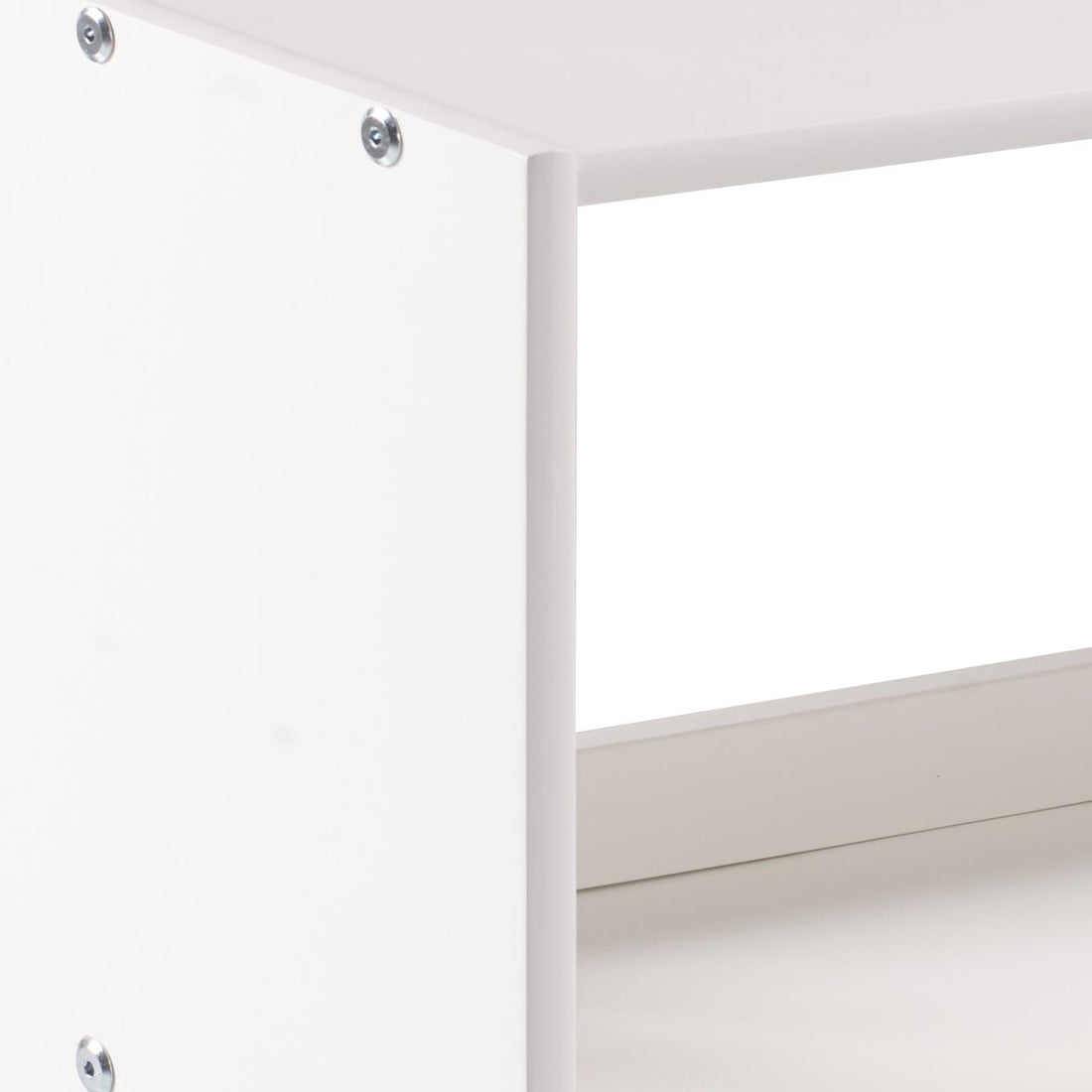  Donco Trading Company Louver 790-DW Bookcase - White IMAGE 1