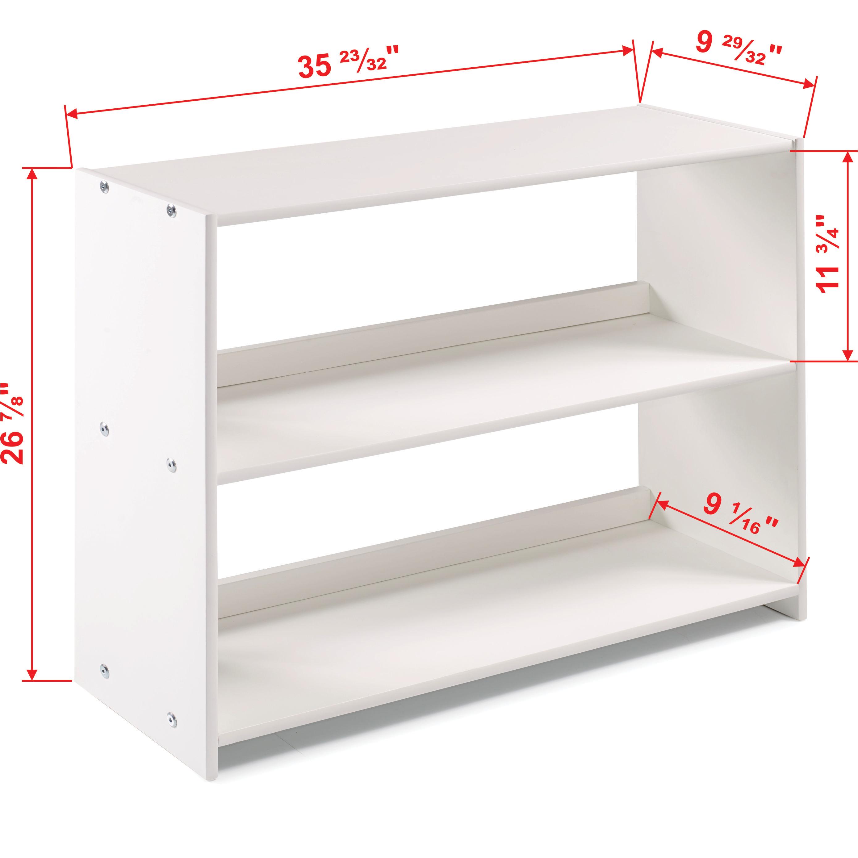  Donco Trading Company Louver 790-DW Bookcase - White IMAGE 3