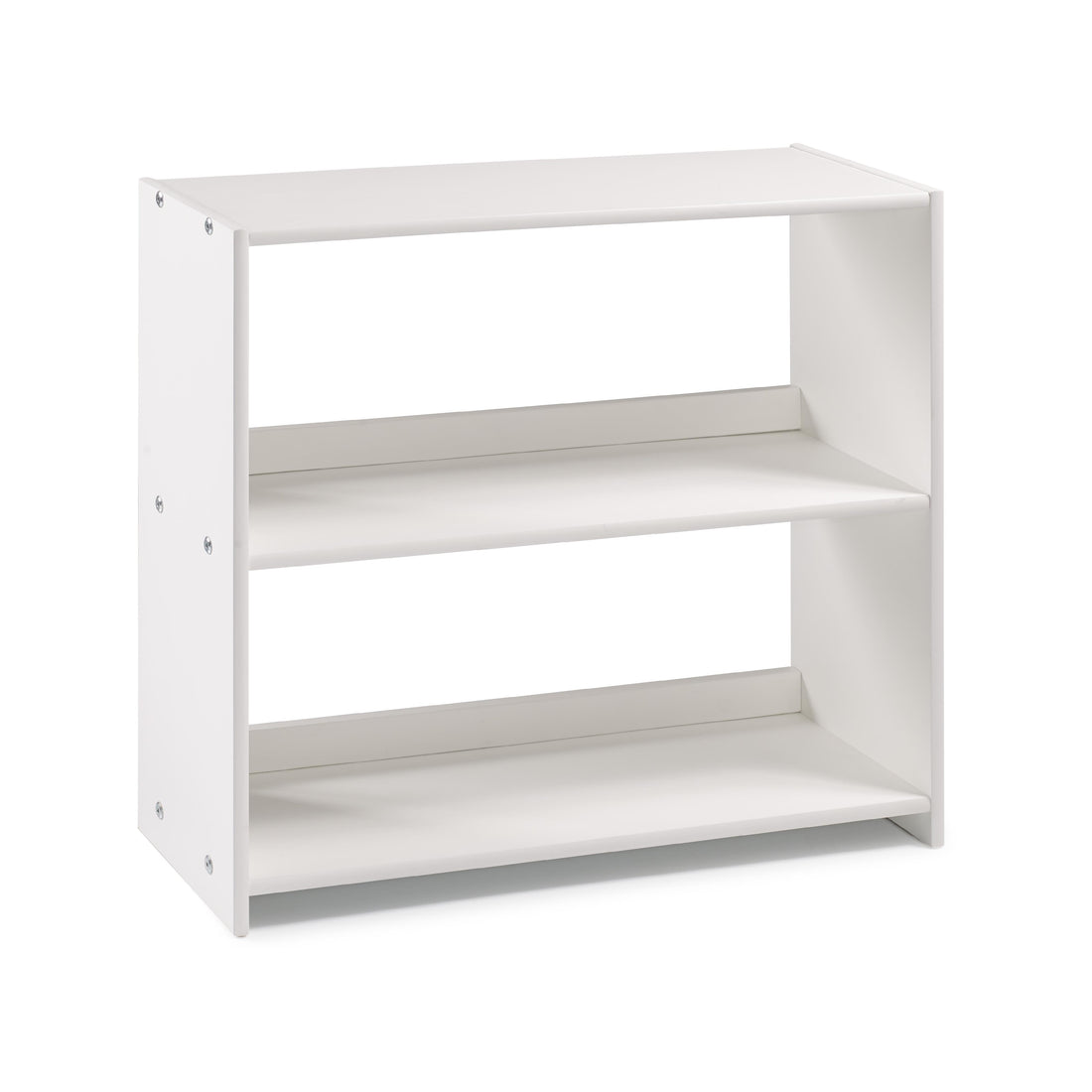  Donco Trading Company Louver 790-EW Small Bookcase - White IMAGE 1