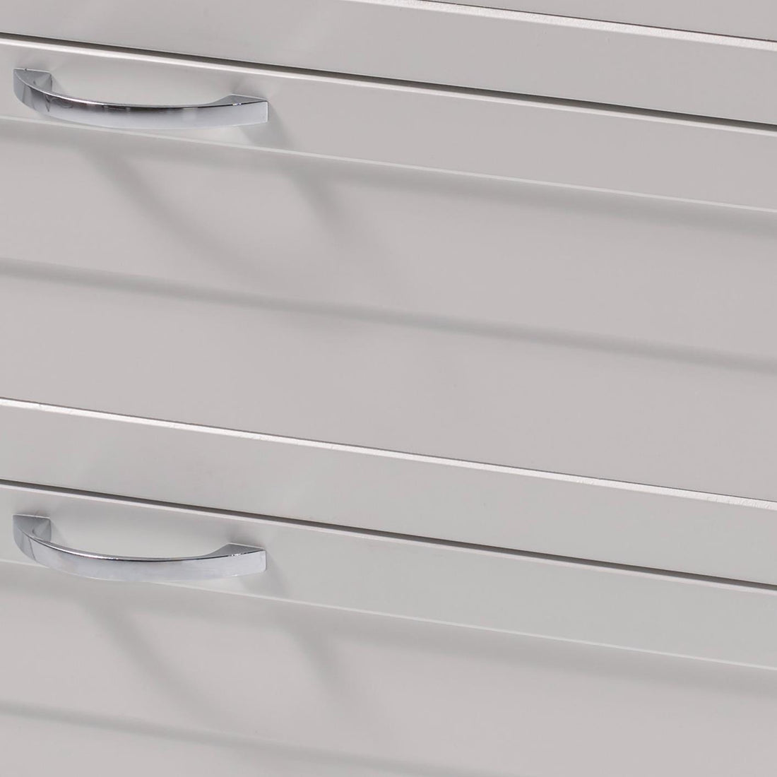  Donco Trading Company Louver 790-BW 3 Drawer Chest - White IMAGE 1