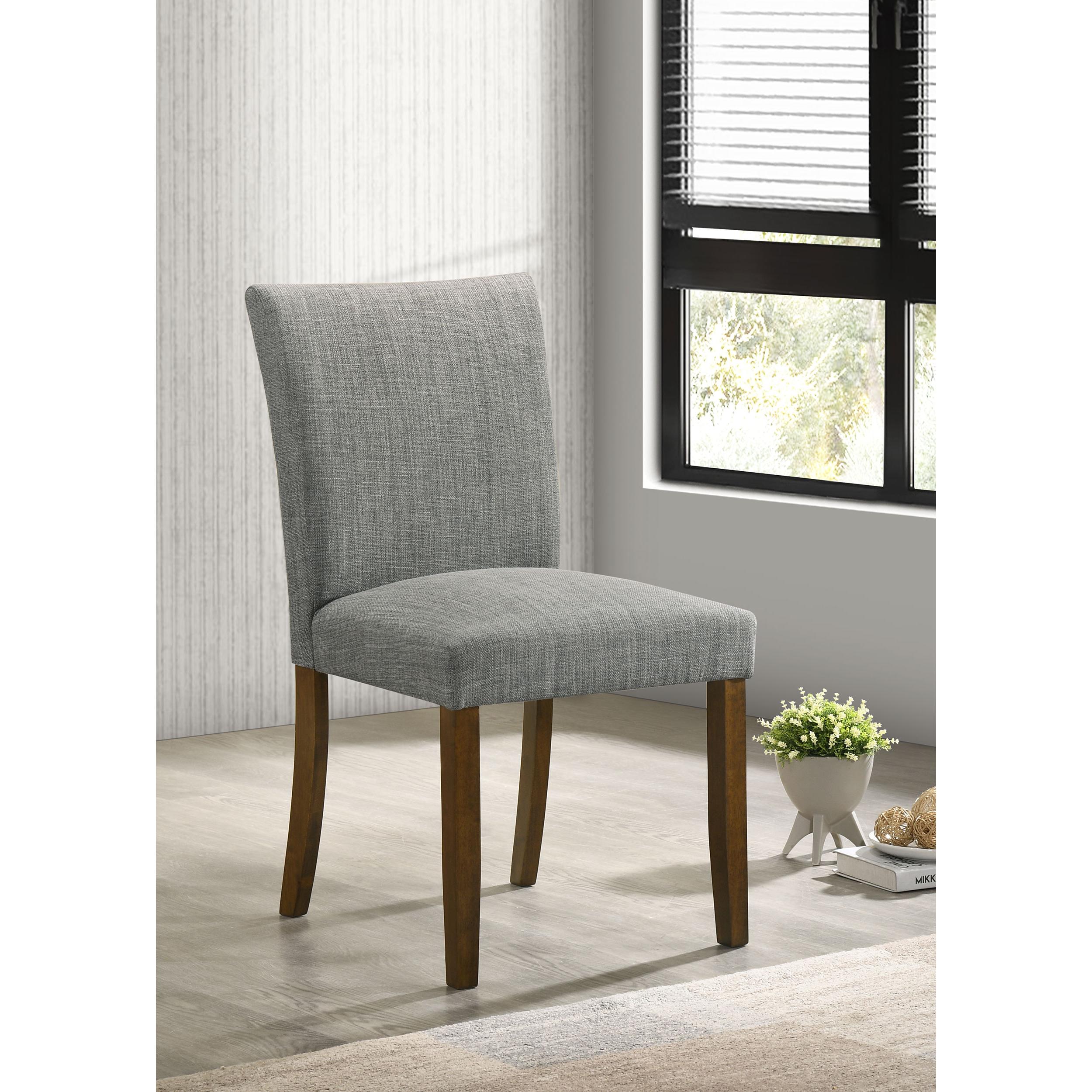  Coaster Furniture Cantley 106379 pholstered Dining Side Chair - Grey IMAGE 2
