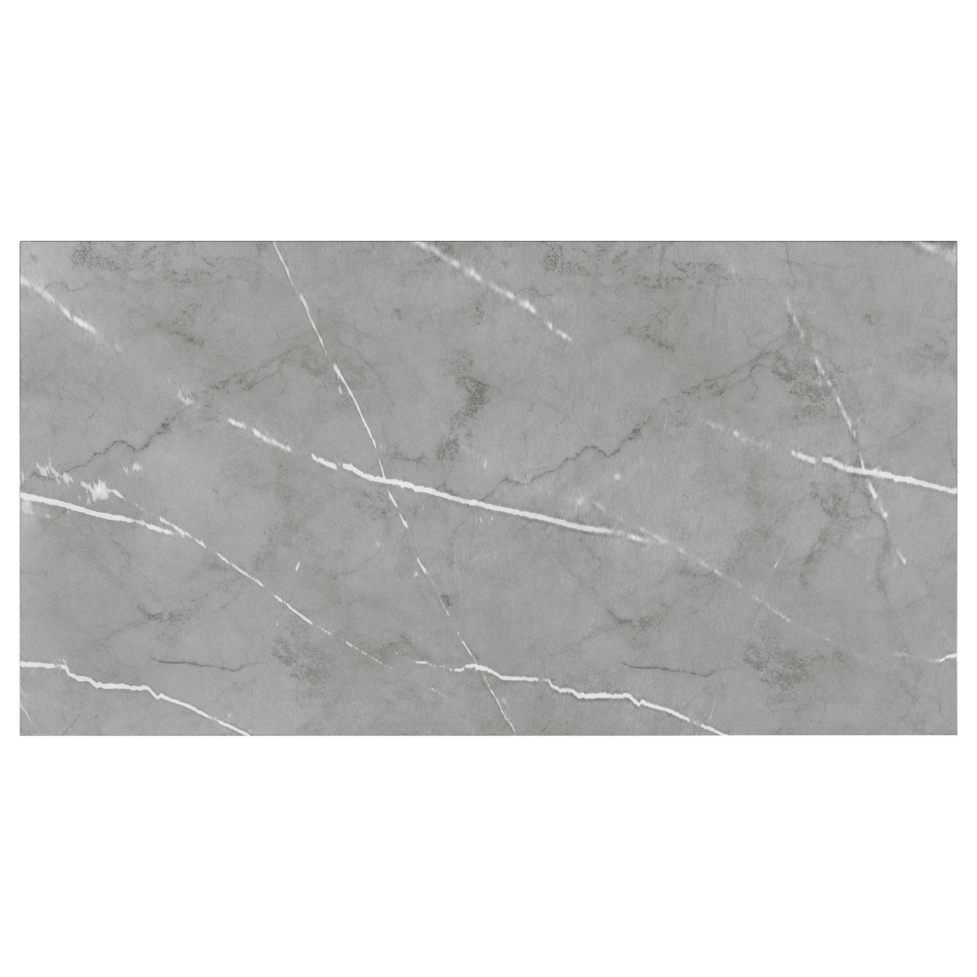  Coaster Furniture Sterling 108121 72-inch Rectangular Dining Table - Grey Faux Marble IMAGE 9