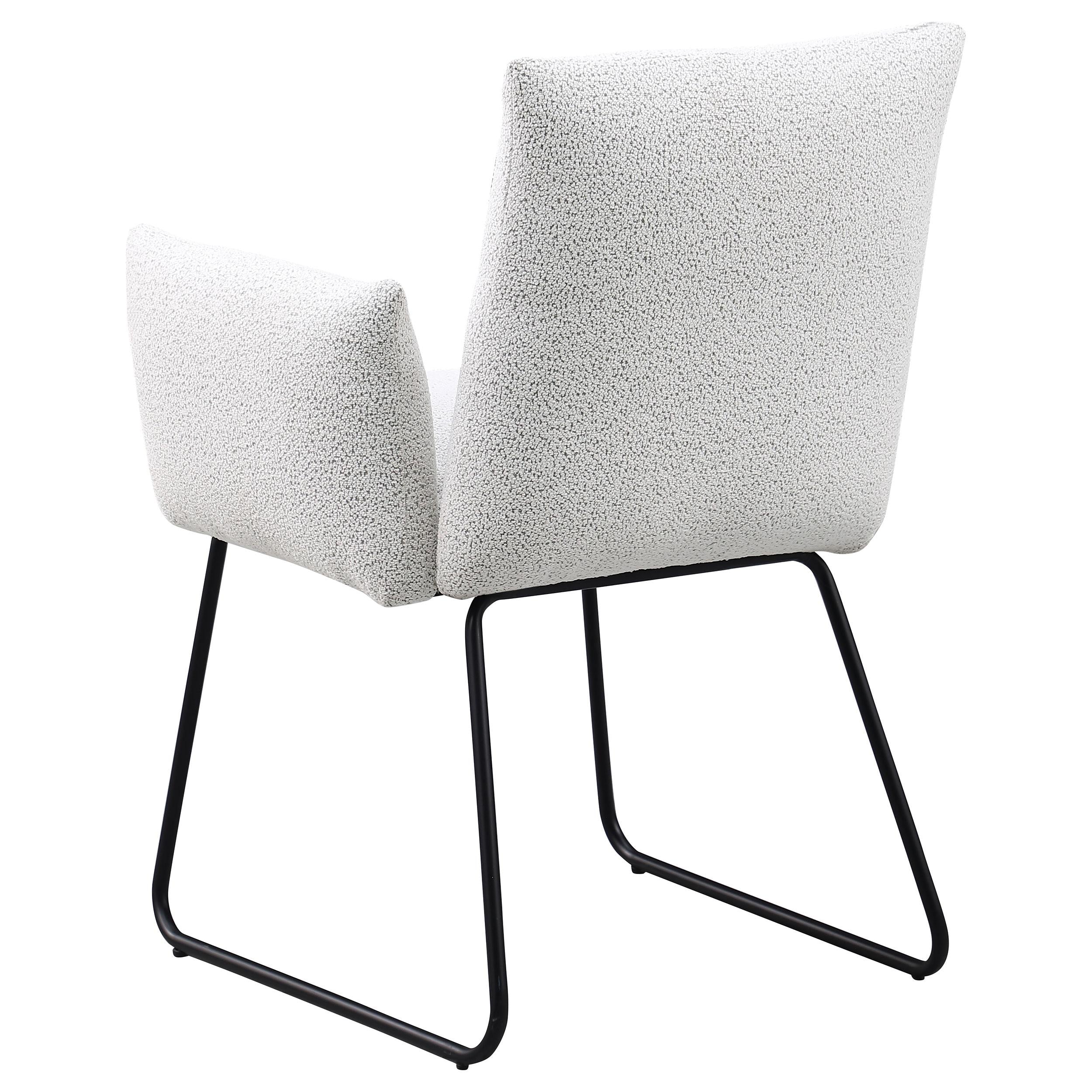  Coaster Furniture Ackland 108492 pholstered Dining Side Chair - Light Grey IMAGE 6