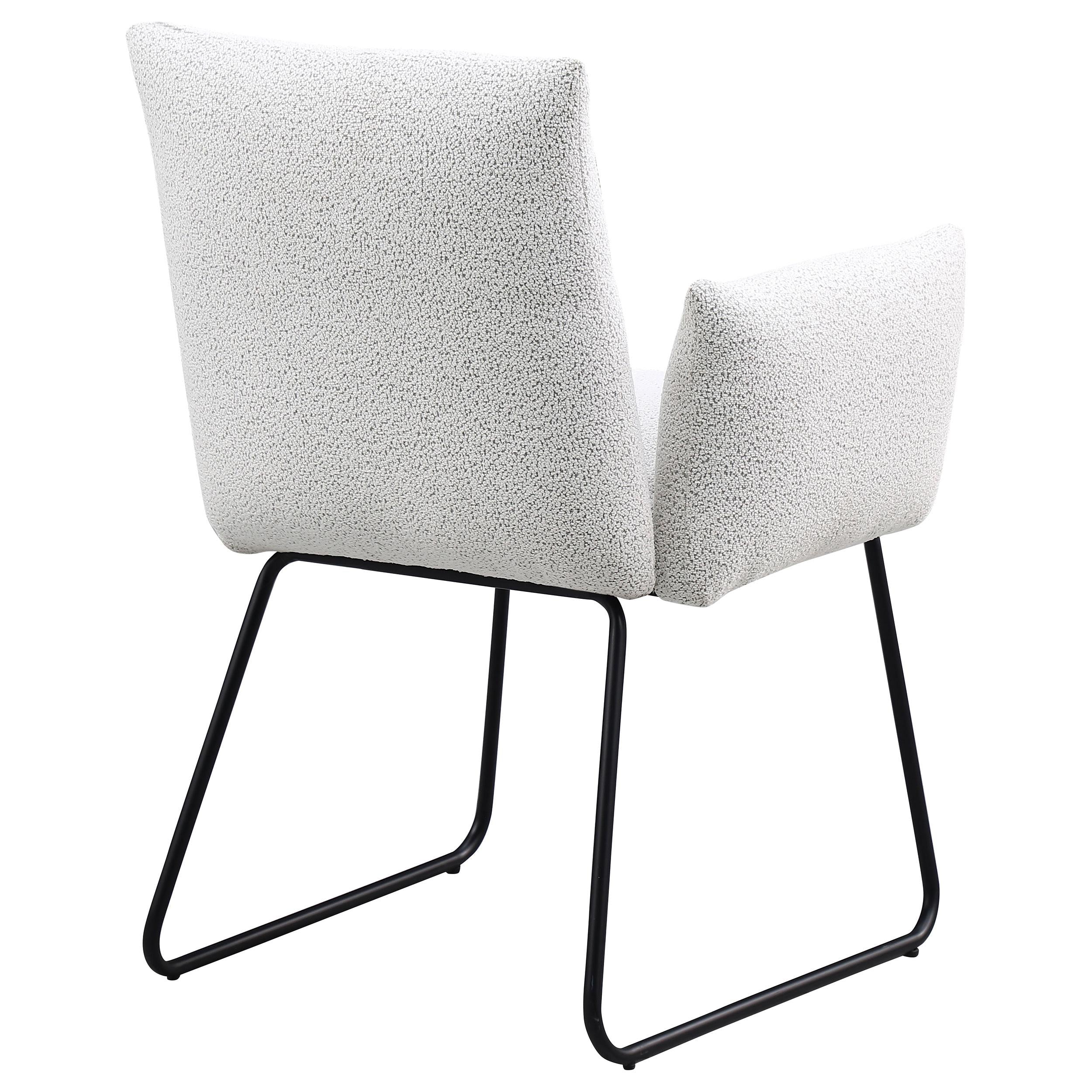  Coaster Furniture Ackland 108492 pholstered Dining Side Chair - Light Grey IMAGE 7