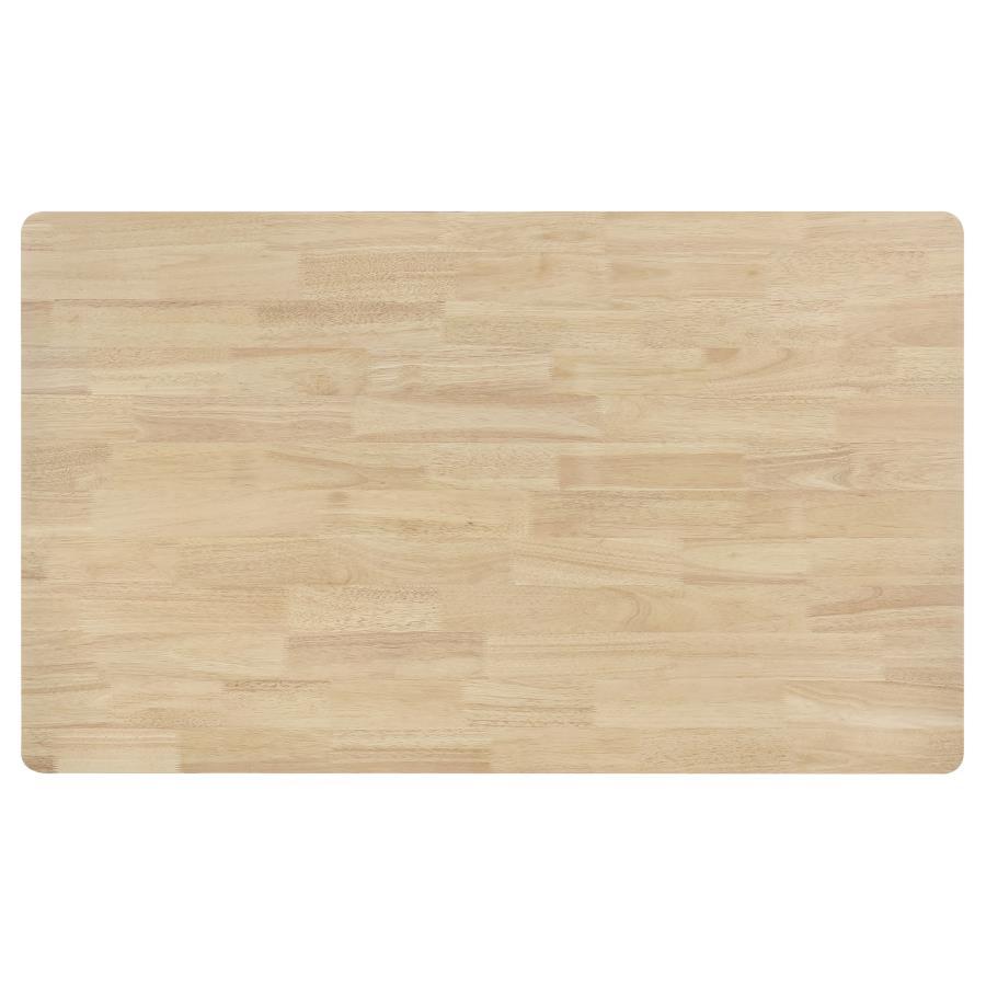  Coaster Furniture Parkridge 108551 59-inch Rectangular Dining Table - White Washed IMAGE 5