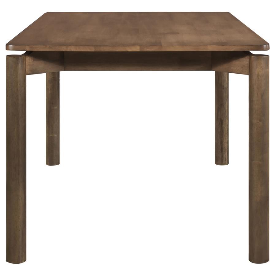  Coaster Furniture Parkridge 108561 59-inch Rectangular Dining Table - Natural Walnut IMAGE 4