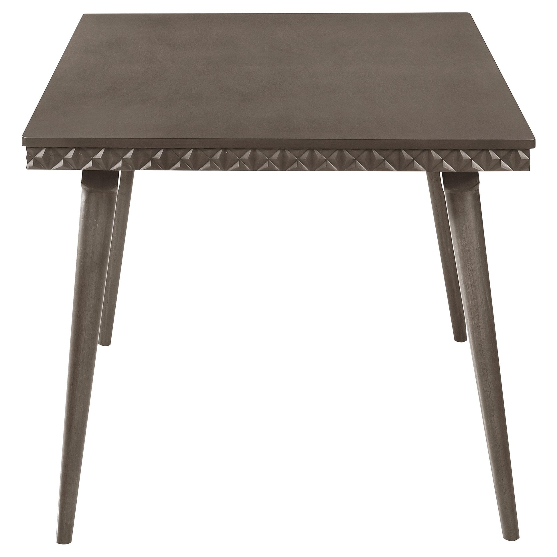  Coaster Furniture Onslow 108621 59-inch Rectangular Wood Dining Table - Dark Brown IMAGE 4