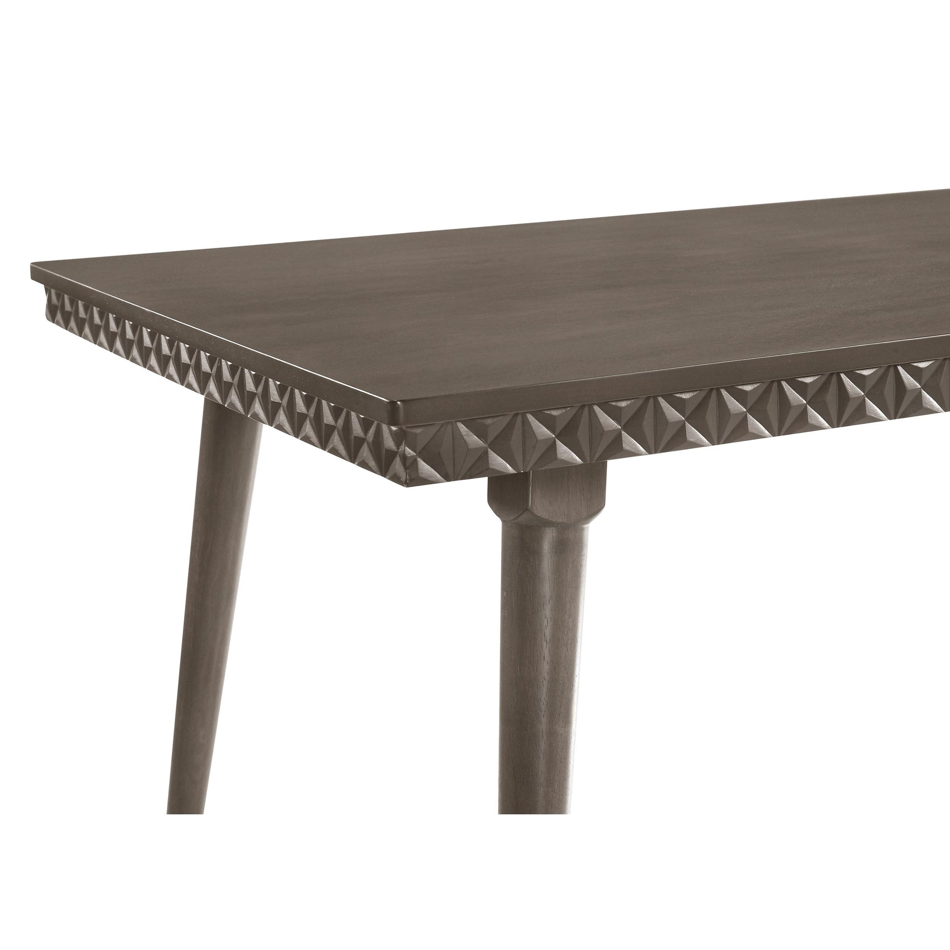  Coaster Furniture Onslow 108621 59-inch Rectangular Wood Dining Table - Dark Brown IMAGE 7