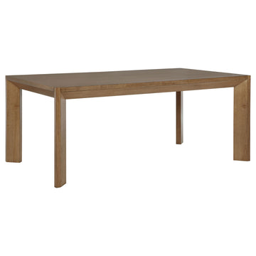  Coaster Furniture Bruner 109101 72-inch Rectangular Wood Dining Table - Natural Brown IMAGE 1