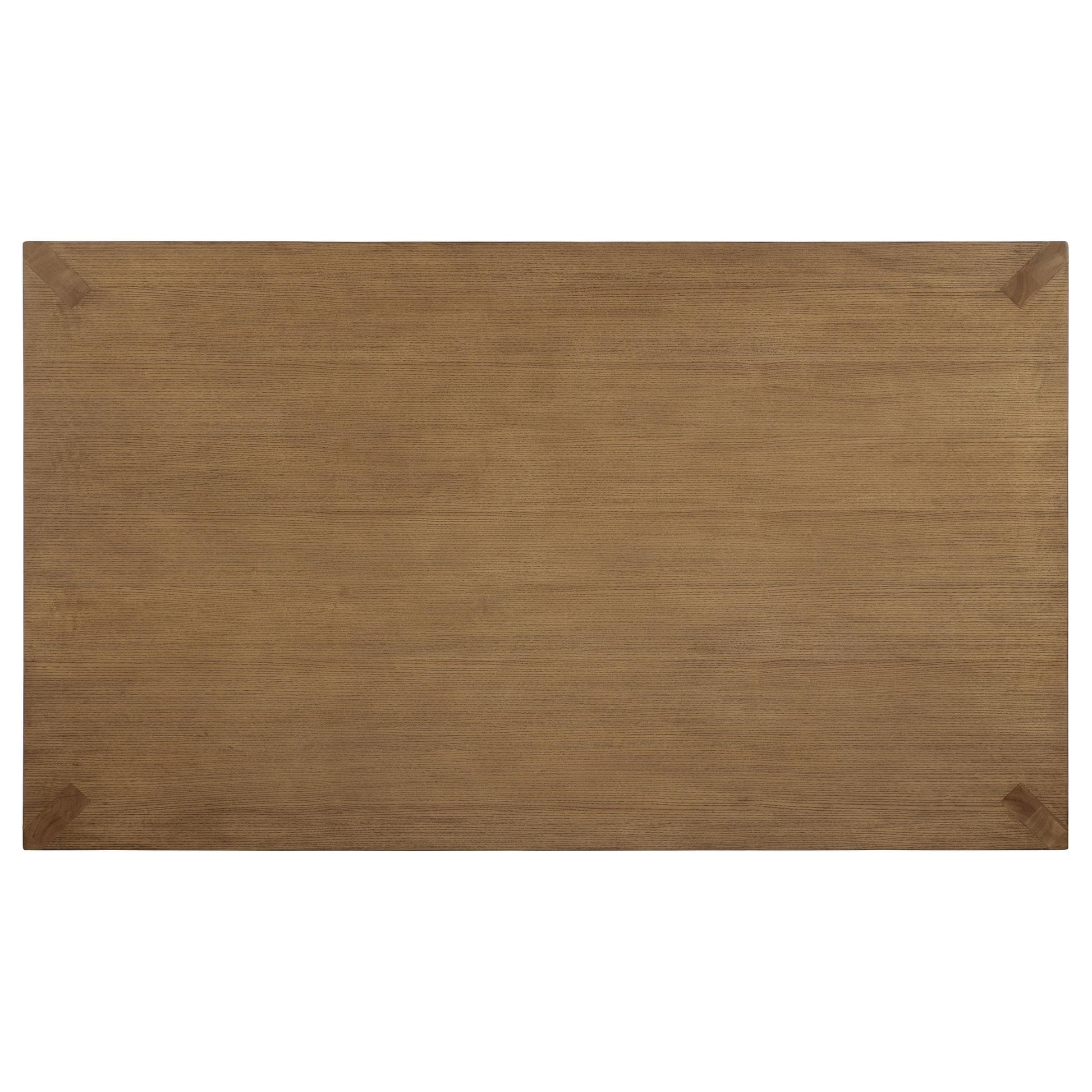  Coaster Furniture Bruner 109101 72-inch Rectangular Wood Dining Table - Natural Brown IMAGE 5