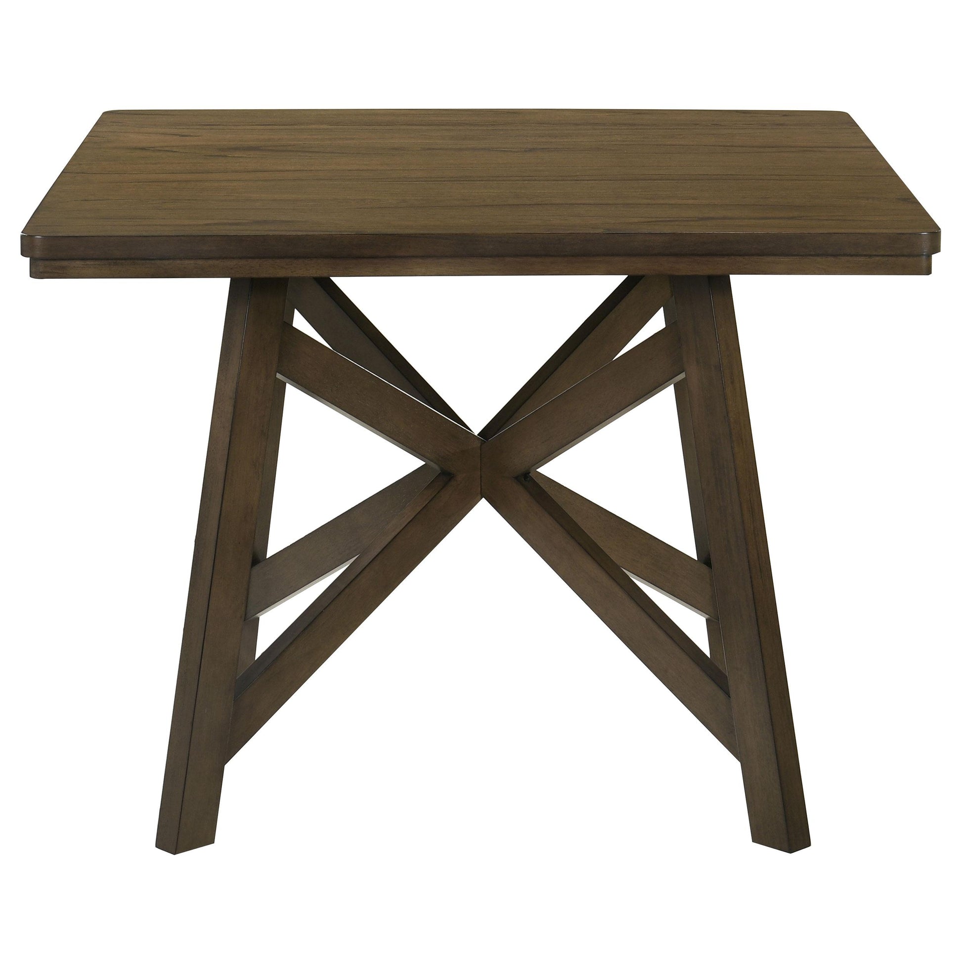  Coaster Furniture Canfield 109178 47-inch Square Counter Height Dining Table - Brown IMAGE 3