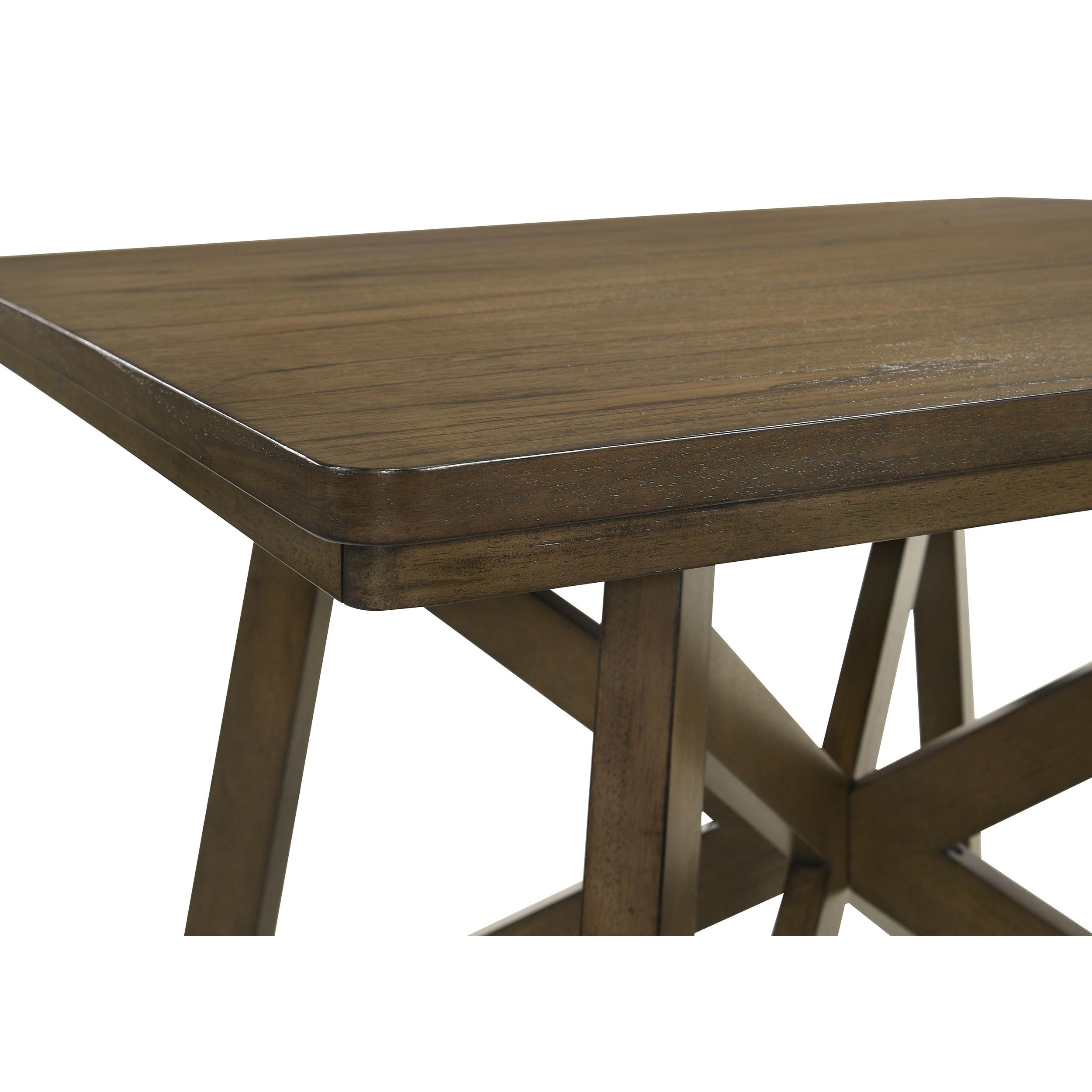  Coaster Furniture Canfield 109178 47-inch Square Counter Height Dining Table - Brown IMAGE 5