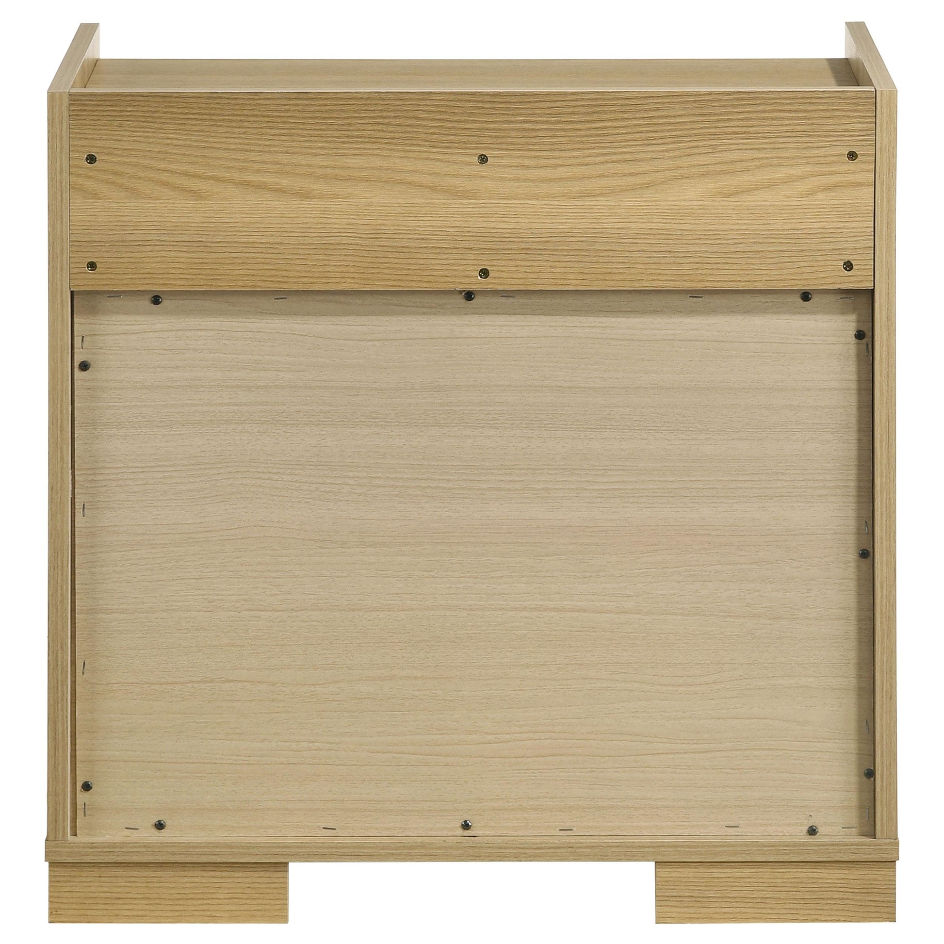 Coaster Furniture Hyland 215652 2-Drawer Nightstand Bedside Table - Natural IMAGE 7